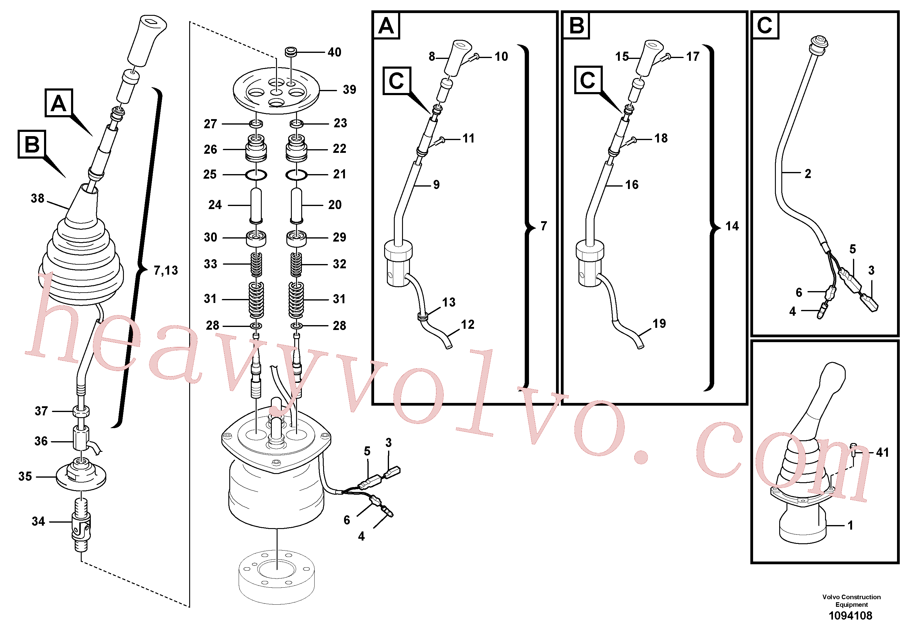 Volvo excavator part VOE14540765 Sleeve for sale