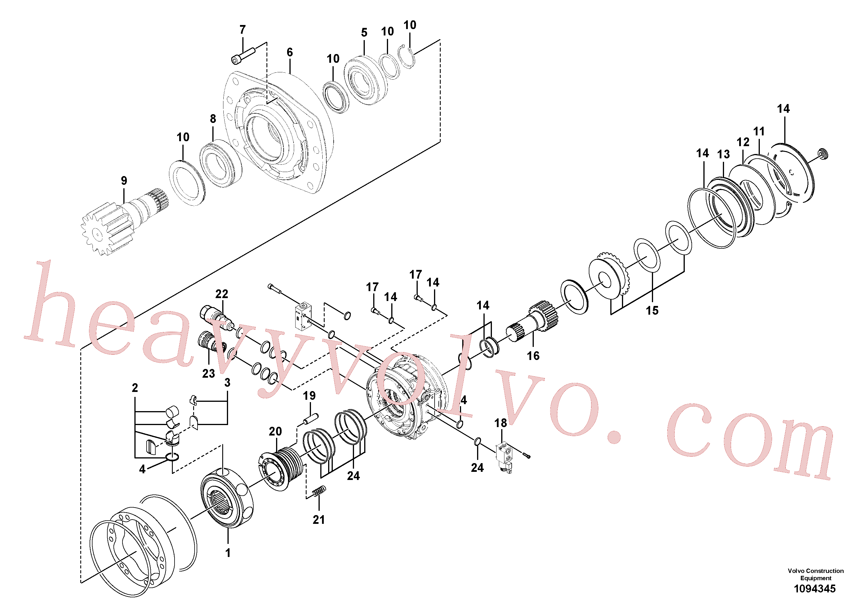 Wholesale VOE17428389 Relief valve for Volvo Excavator