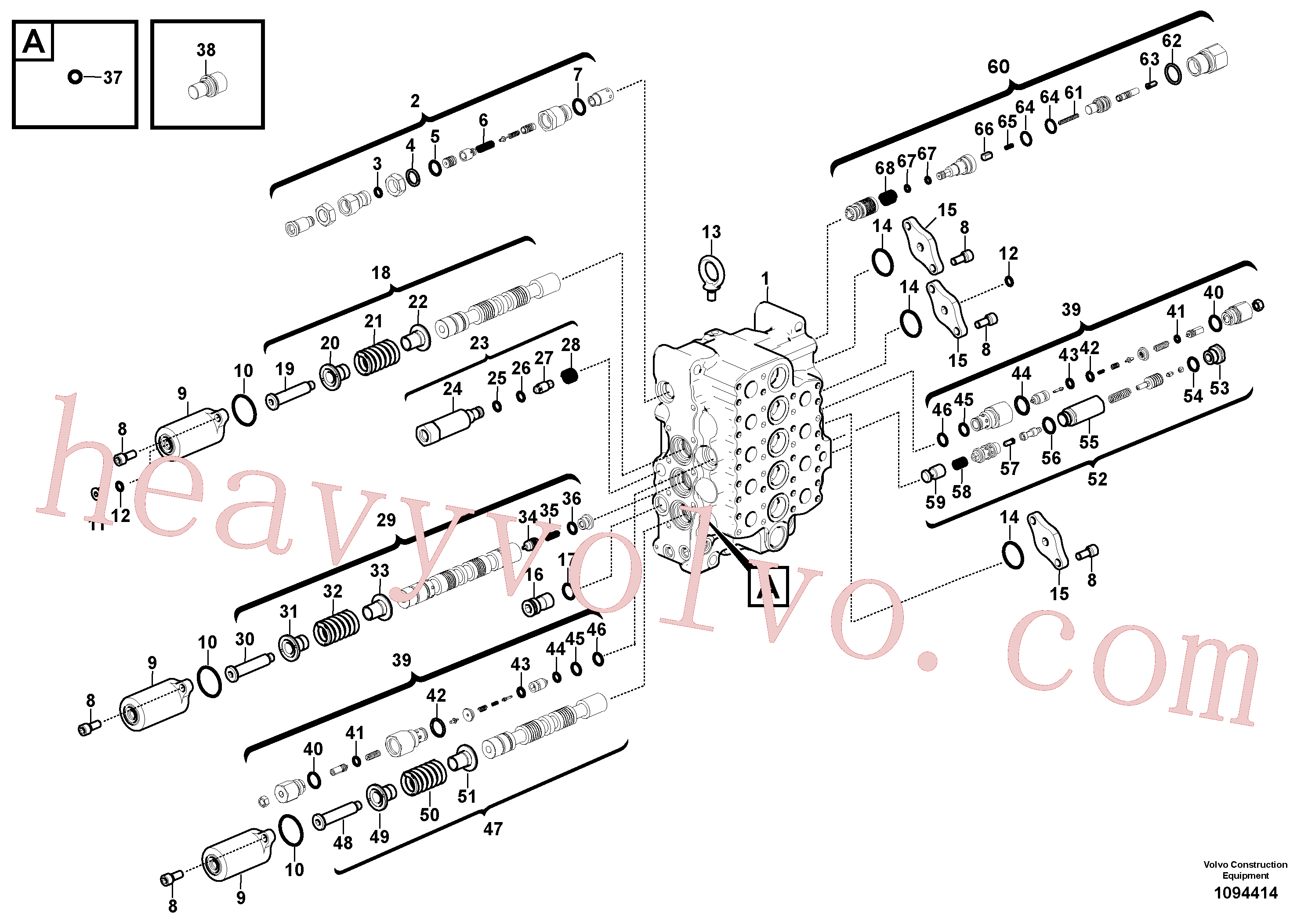 SA7273-10400 Cap for Volvo Excavator spare