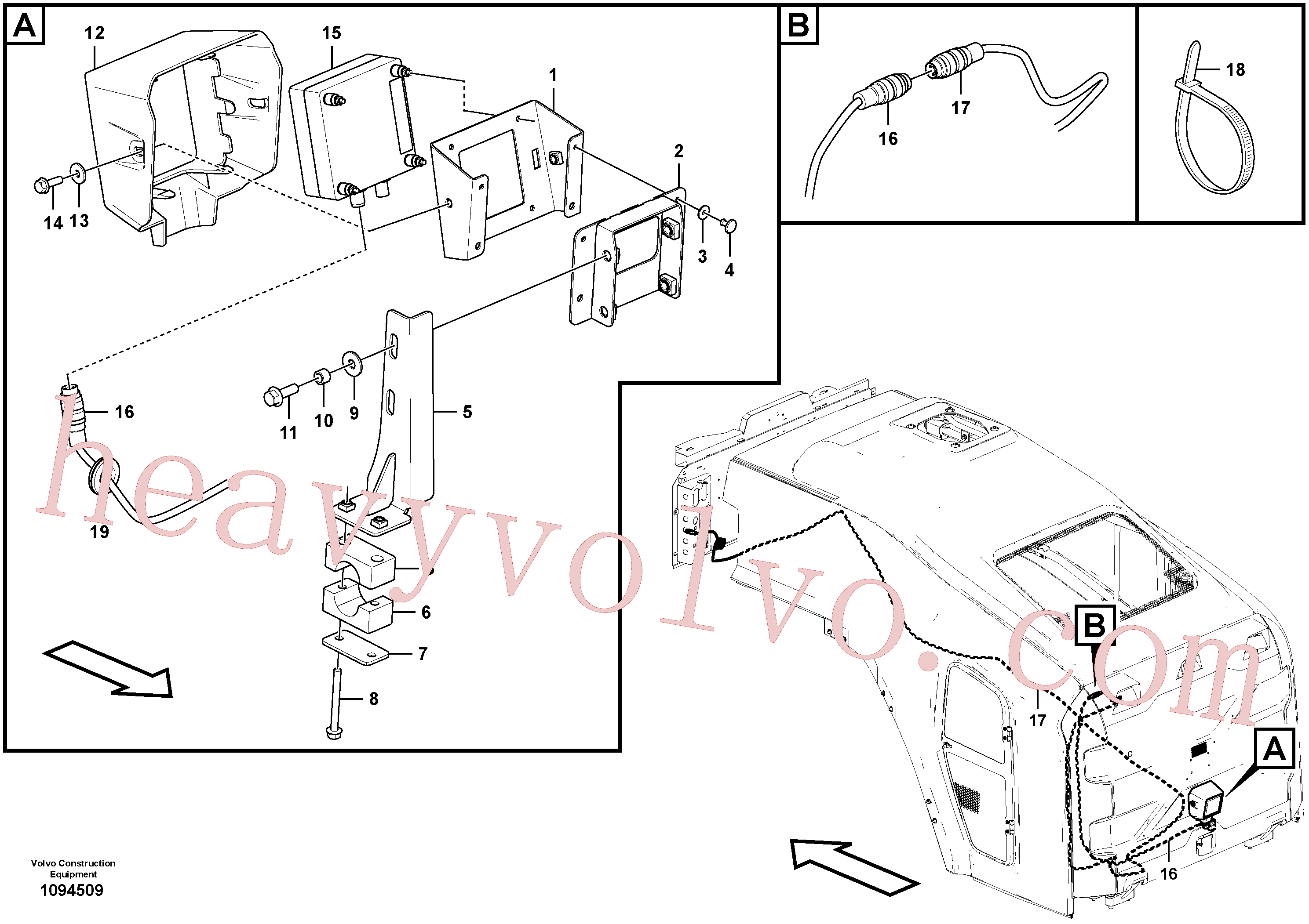 Volvo VOE60113547 Spacer sleeve aftermarket part for sale