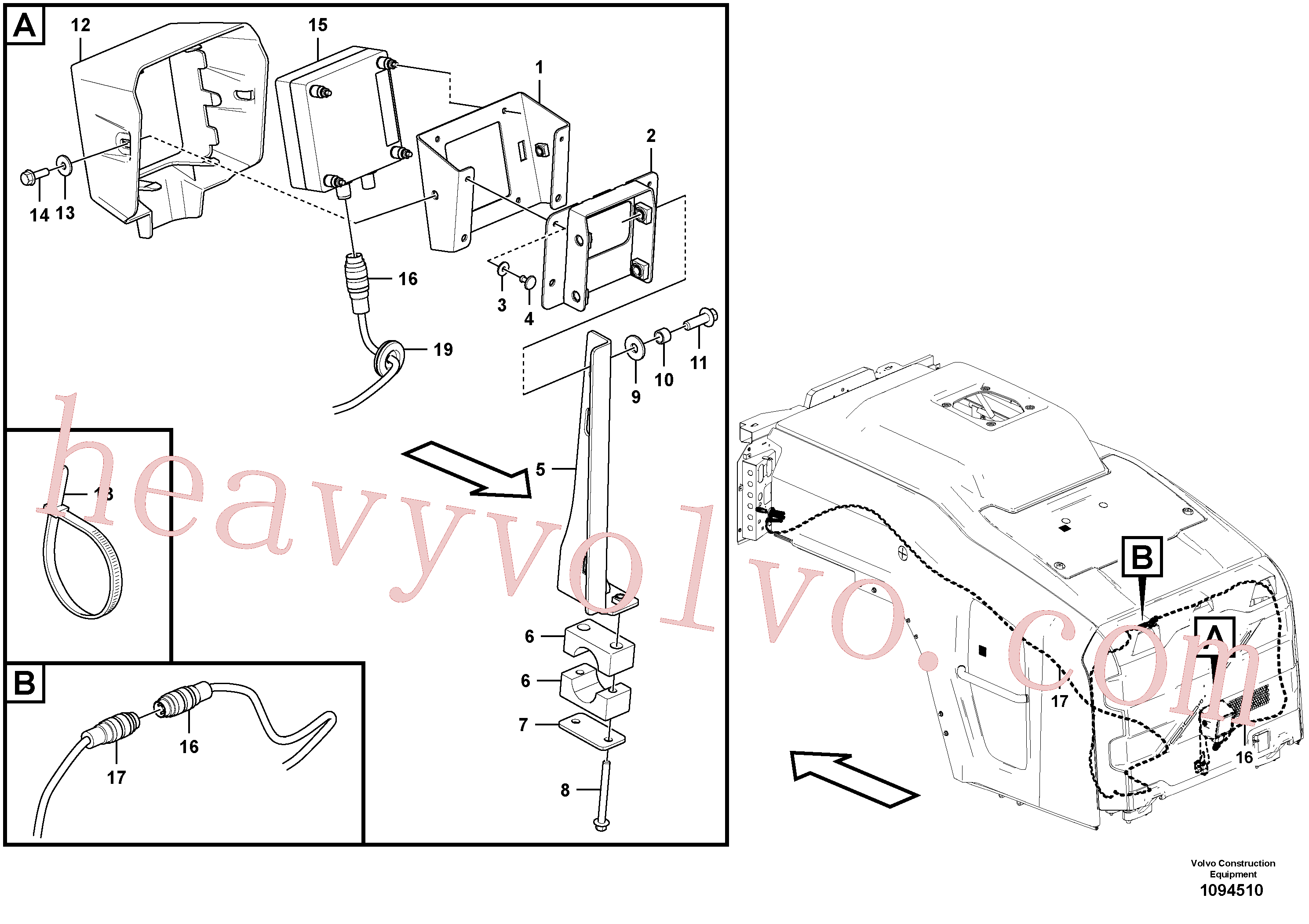 Volvo VOE60113547 Spacer sleeve aftermarket part for sale