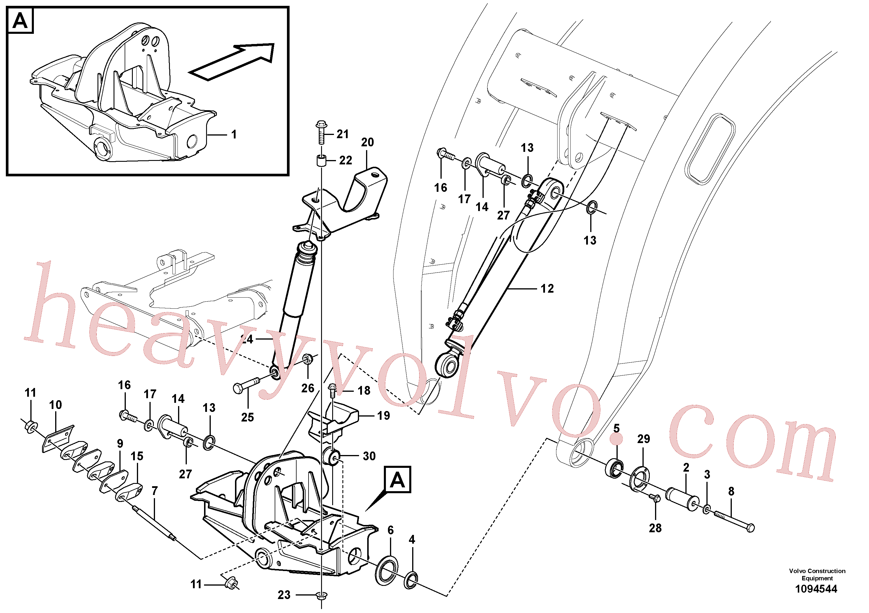 Volvo Assembly VOE60113115 Flange screw for sale