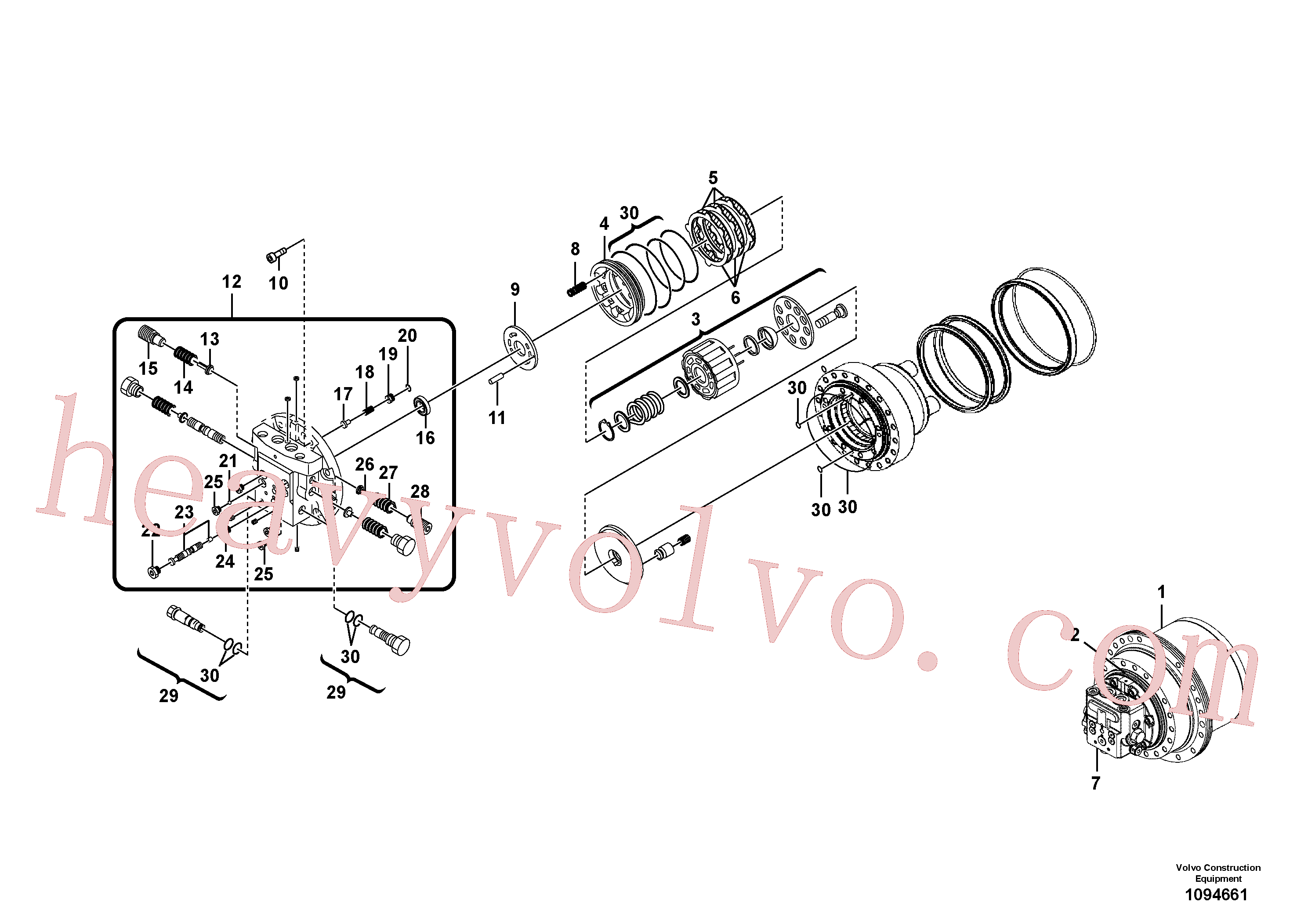 Wholesale SA8230-23470 Spring for Volvo Excavator