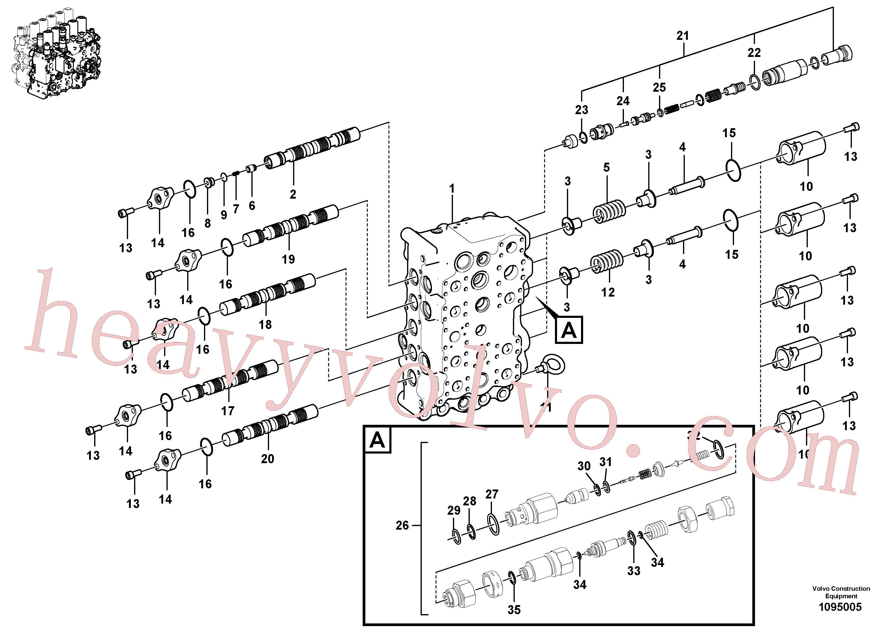 Volvo Assembly VOE14573737 Spool for sale