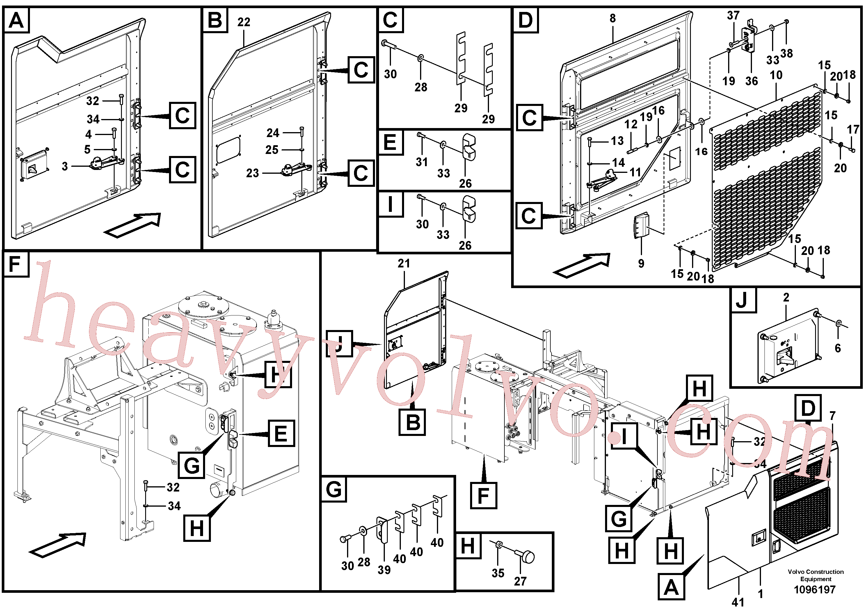 China Made VOE60112258 Washer parts for Volvo Excavator
