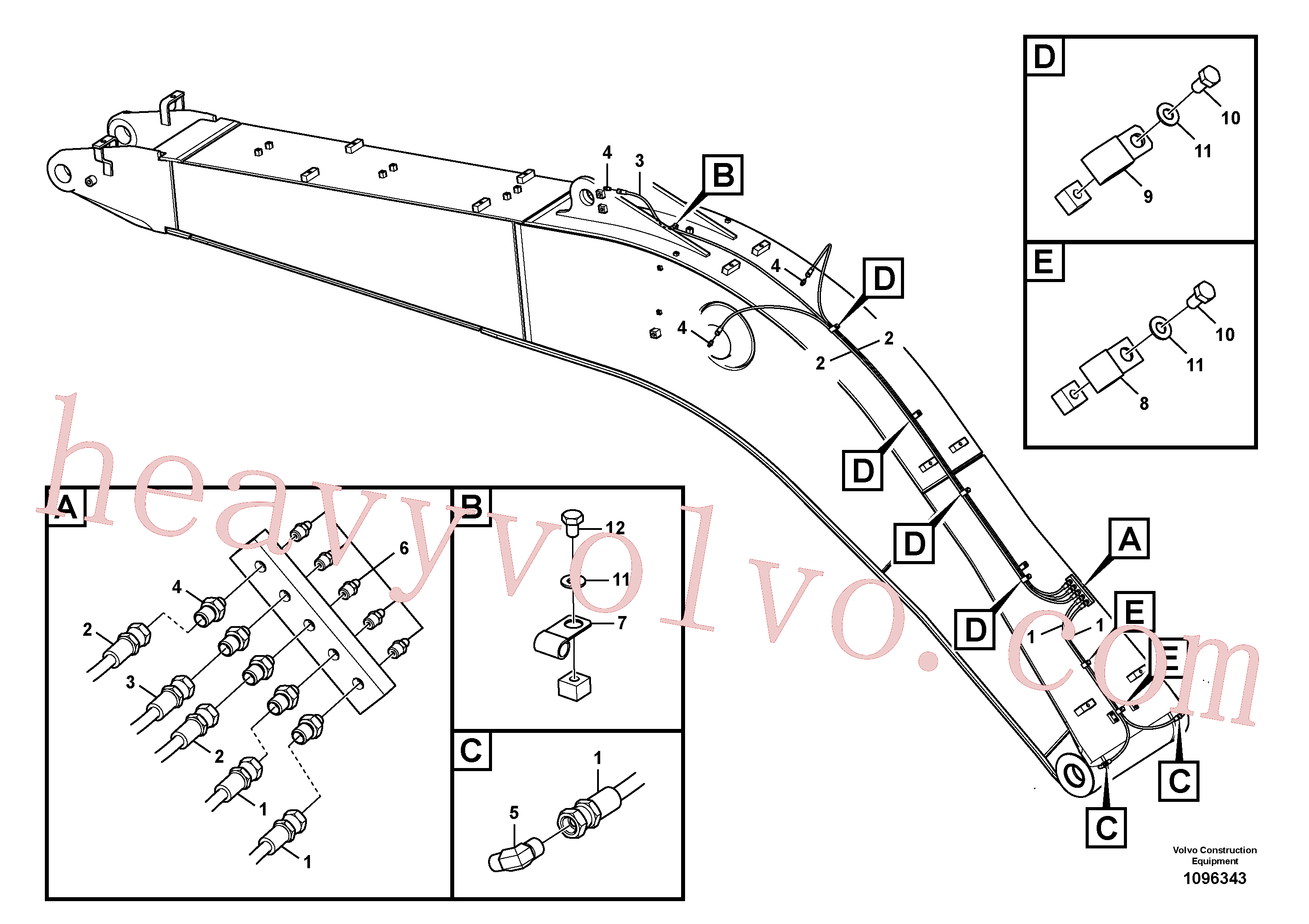 Volvo VOE14883786 Clip aftermarket part for sale