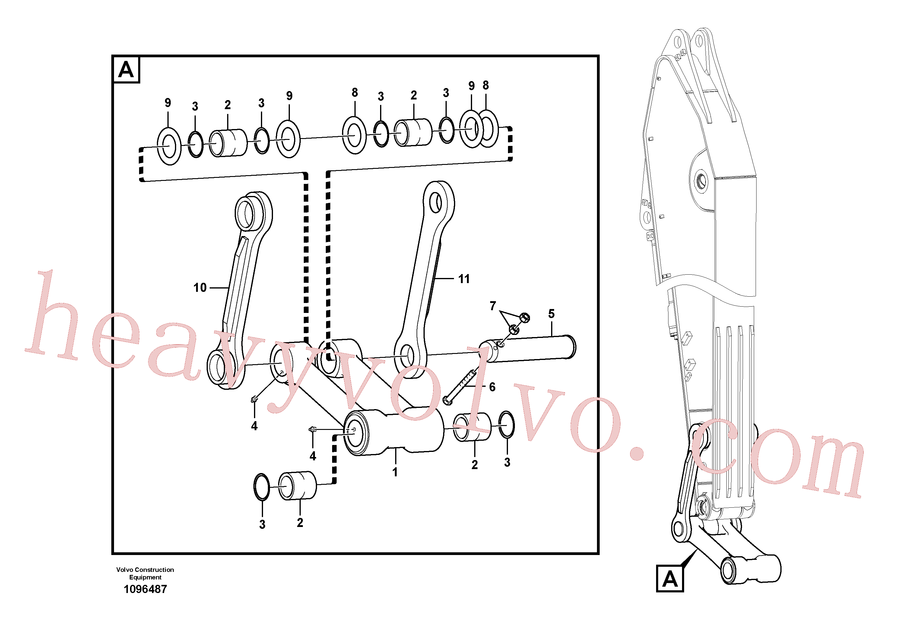 Volvo Assembly VOE14716436 Shim for sale