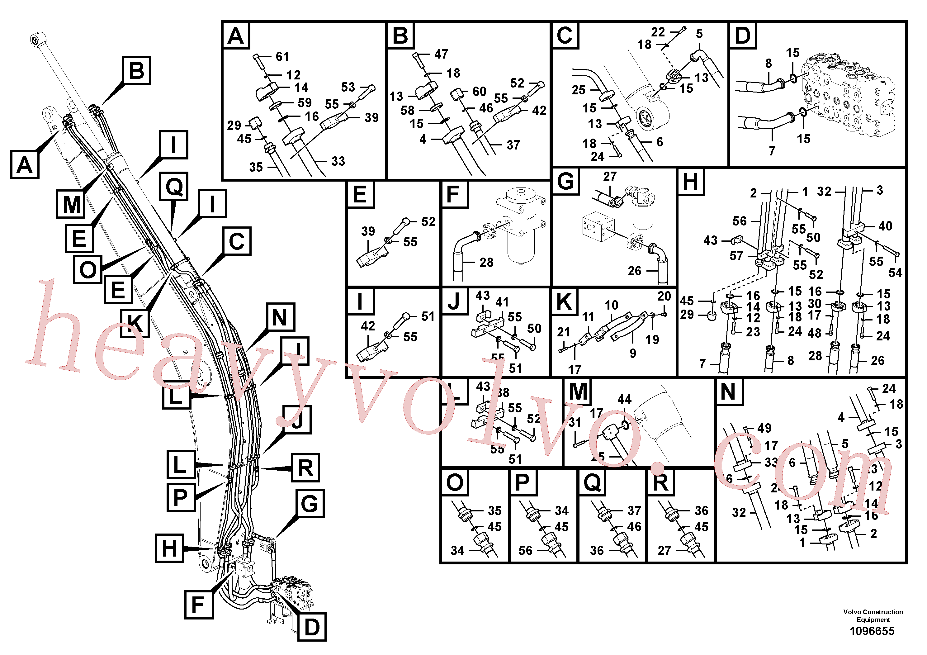 Volvo VOE14507816 Clamp aftermarket part for sale