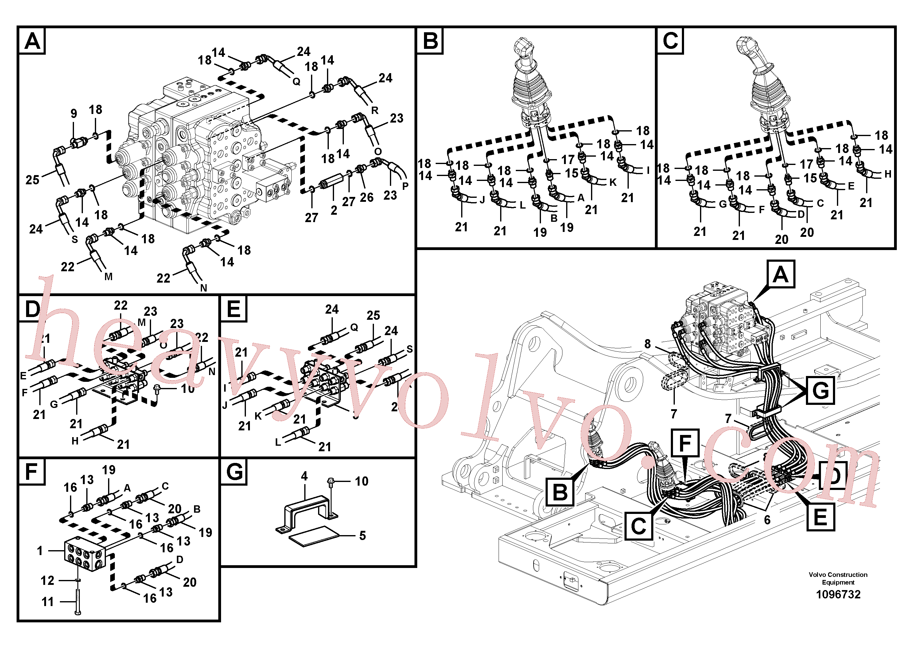 SA9452-03232 Rockmaster/1SC for Volvo Excavator spare