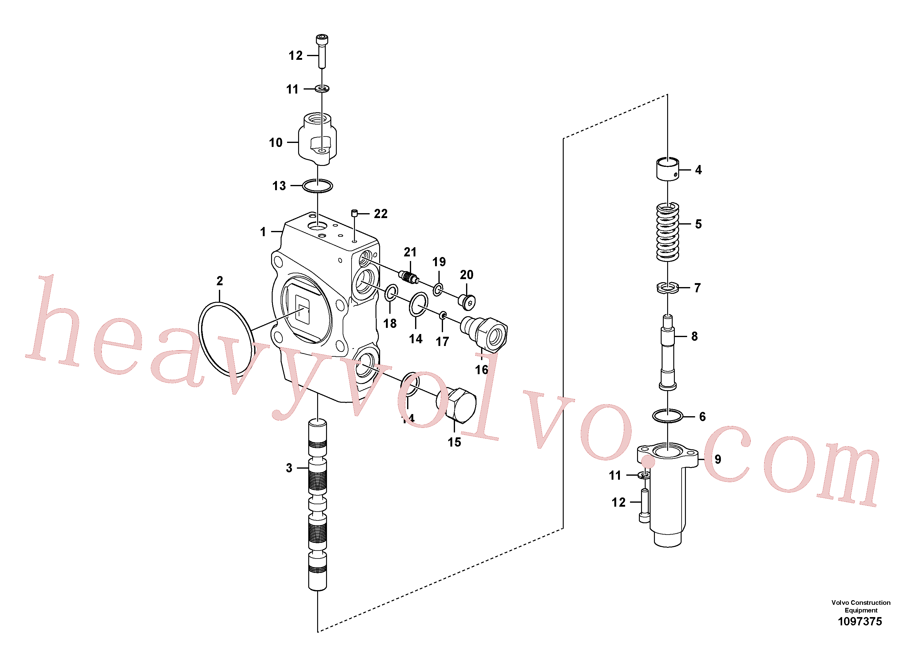 Wholesale SA7253-03390 Stay for Volvo Excavator