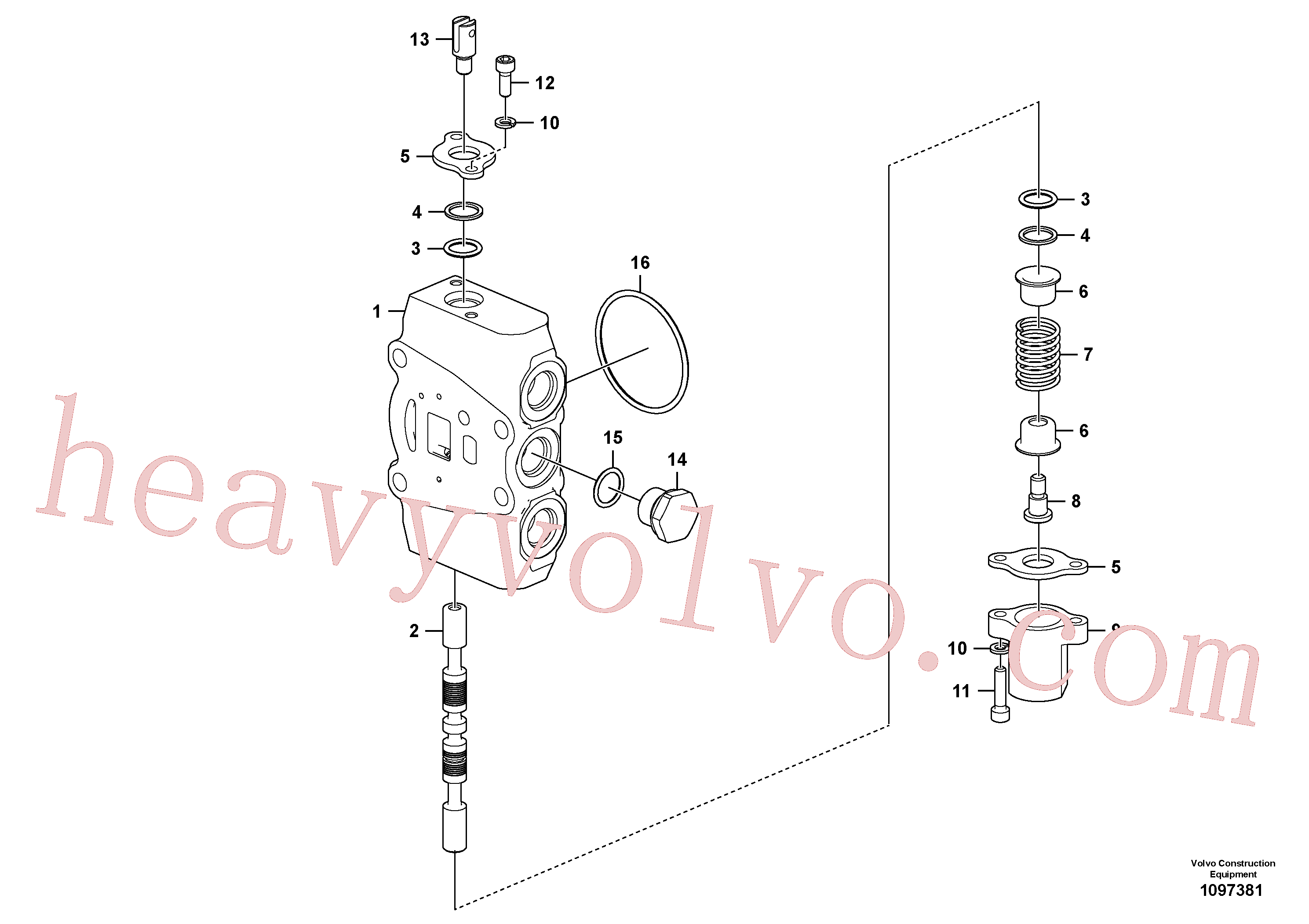Wholesale SA7251-20662 Body for Volvo Excavator