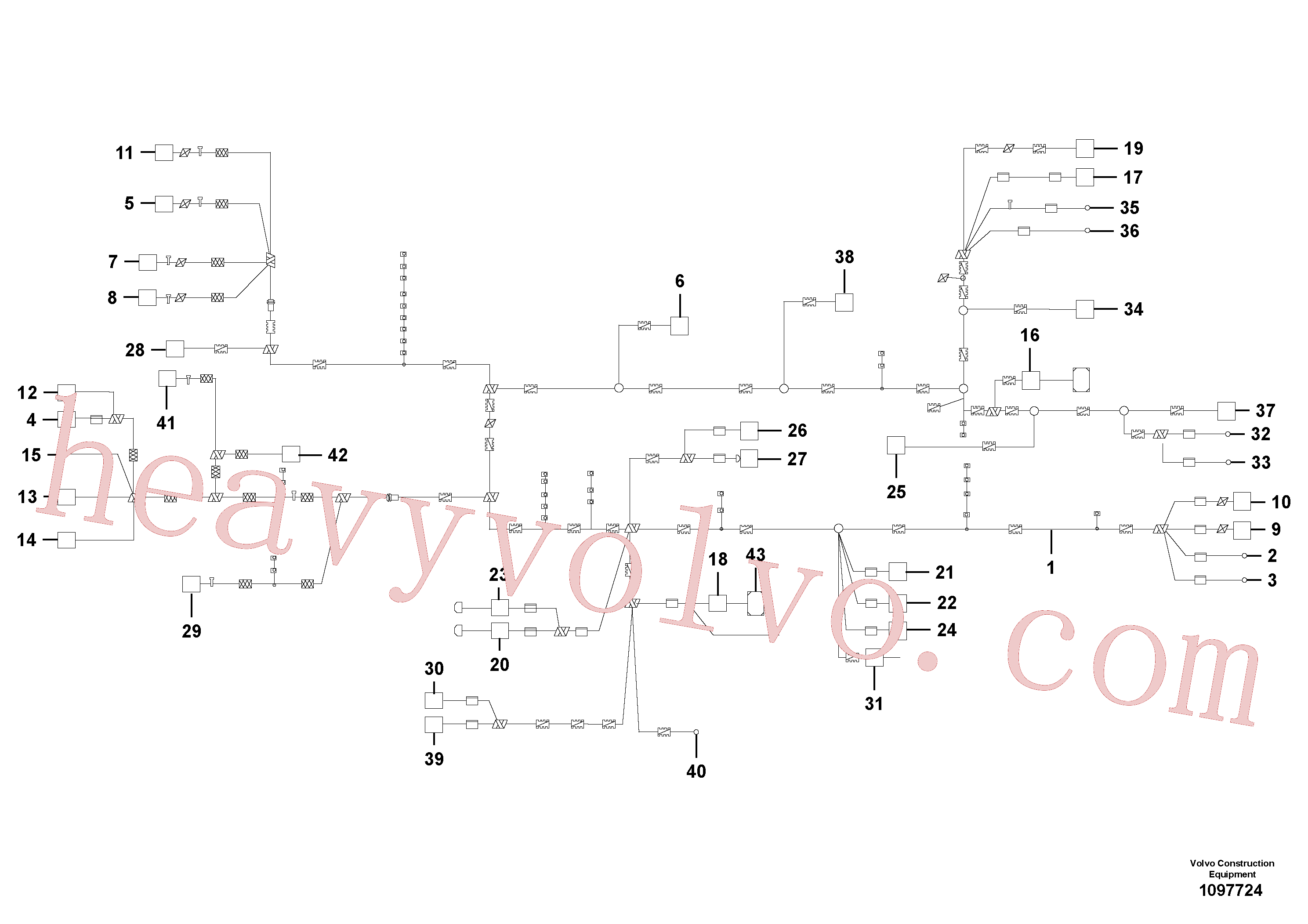 Wholesale VOE14556290 Pin for Volvo Excavator