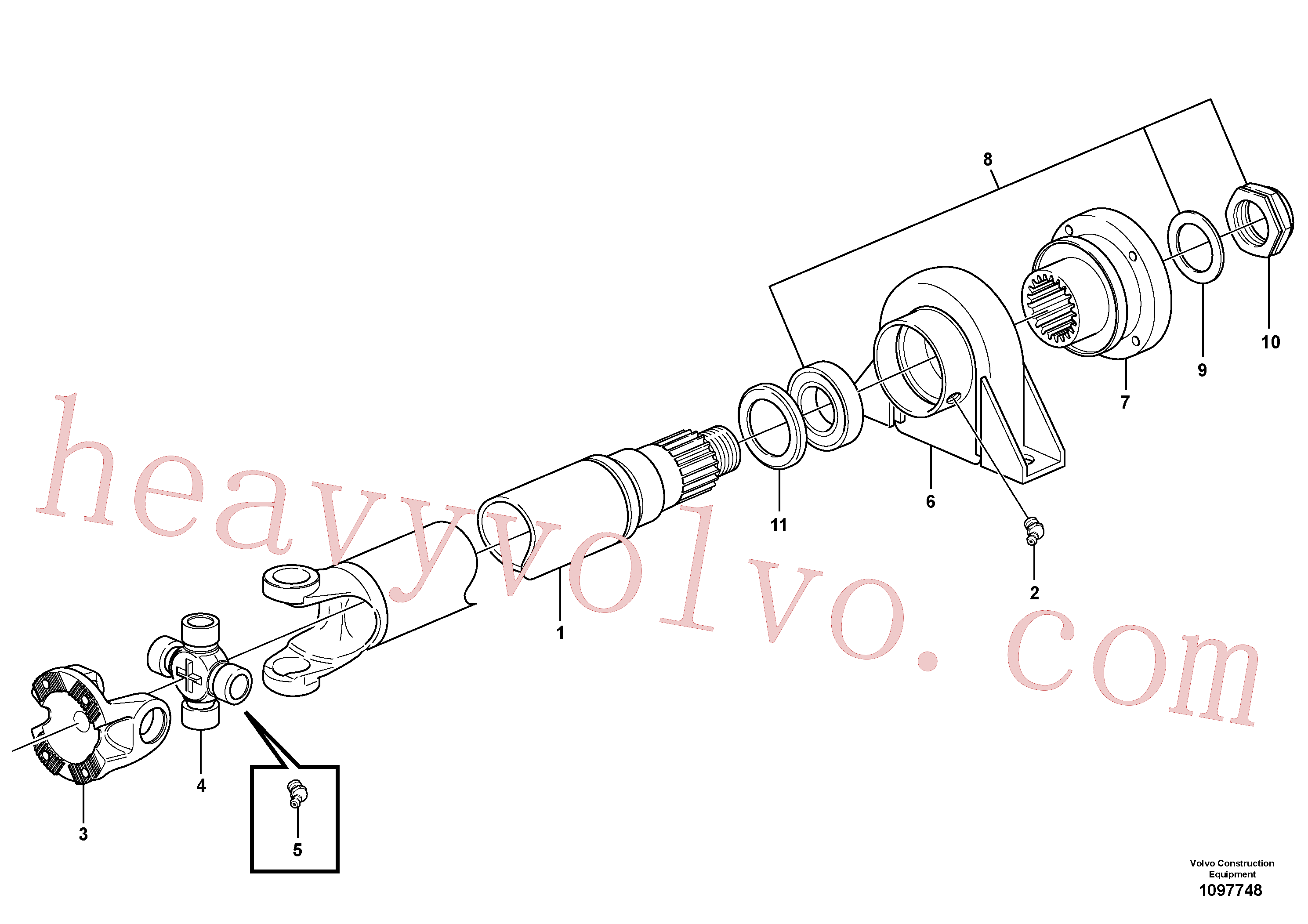 Volvo Assembly VOE11712222 Lubricating nipple for sale