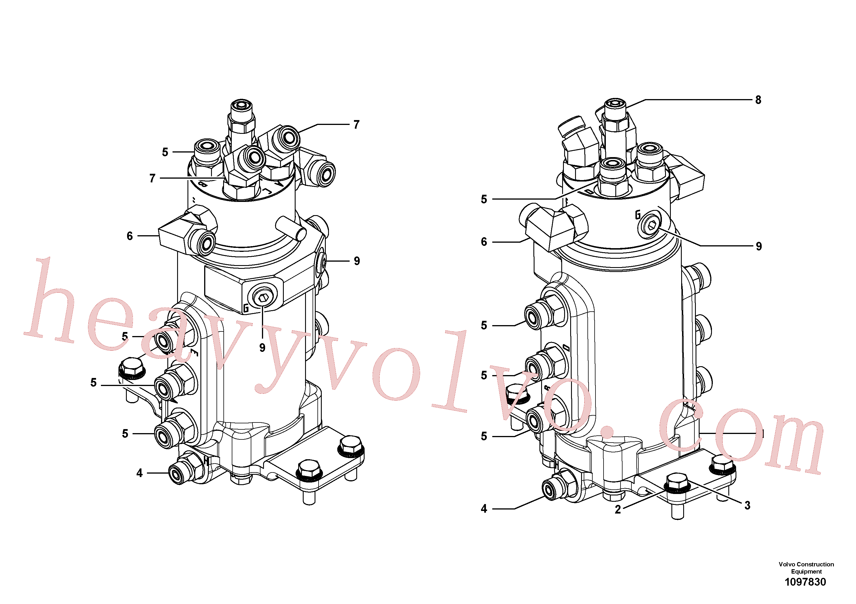 Wholesale VOE15611617 Valve for Volvo Excavator