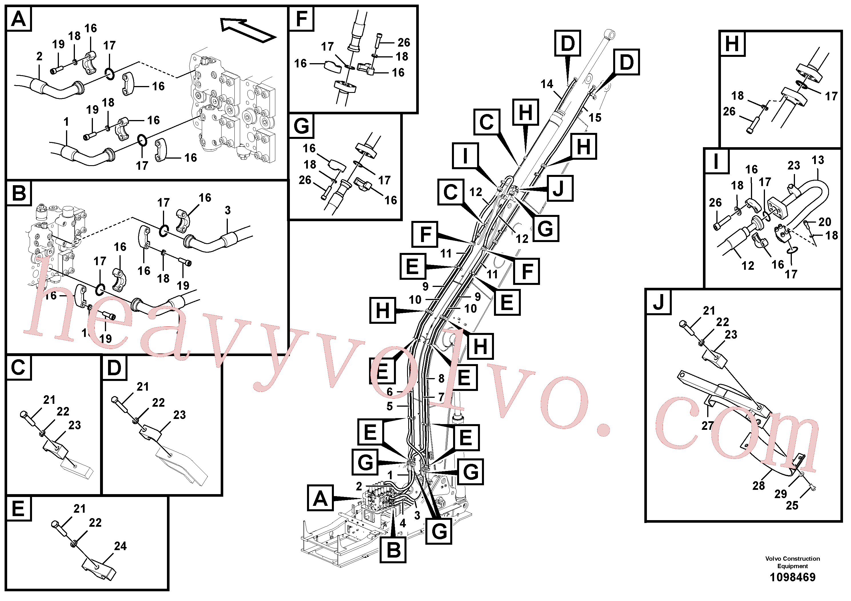 Volvo Assembly VOE14505535 Clamp for sale
