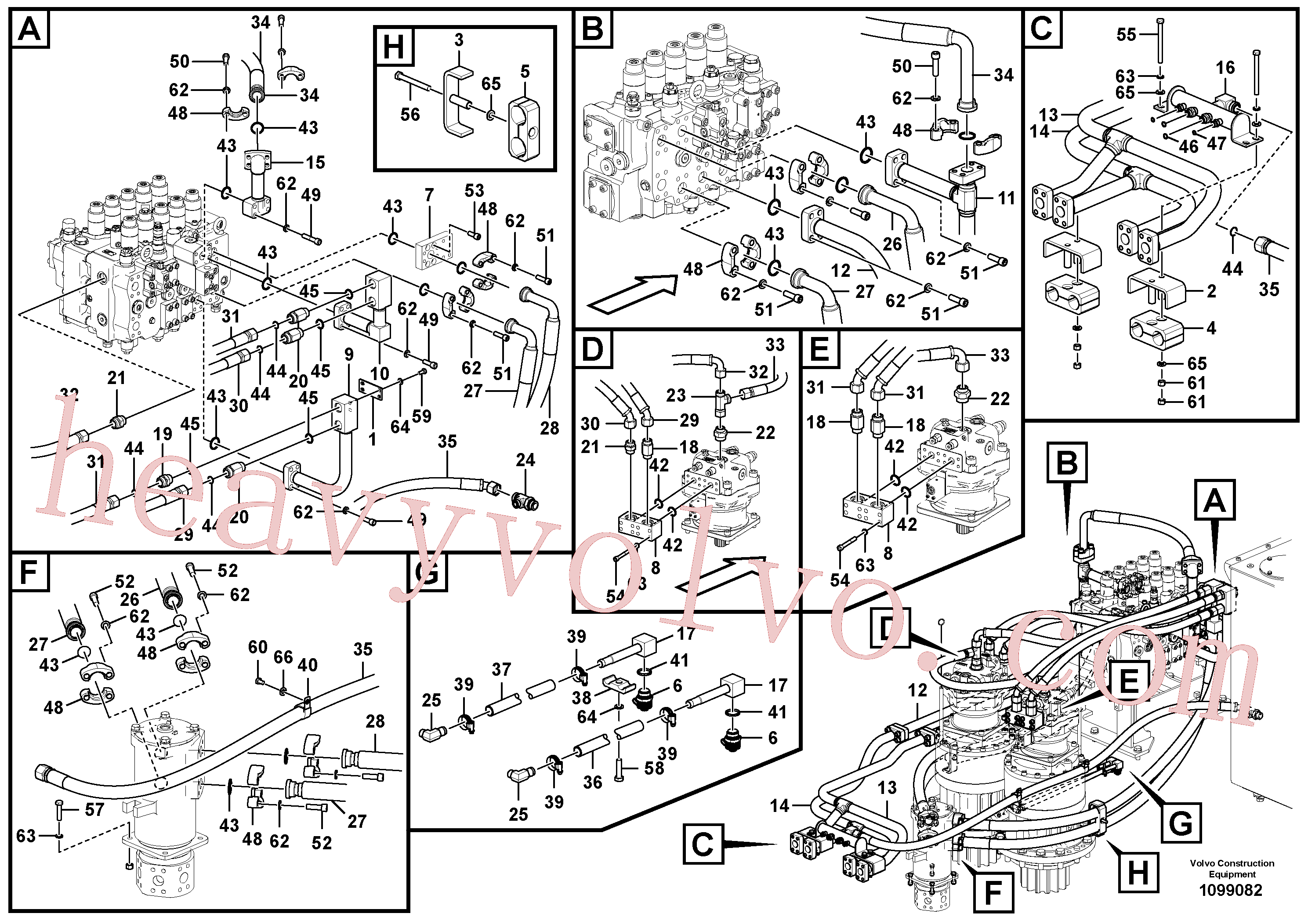 Volvo VOE14518363 Clamp aftermarket part for sale