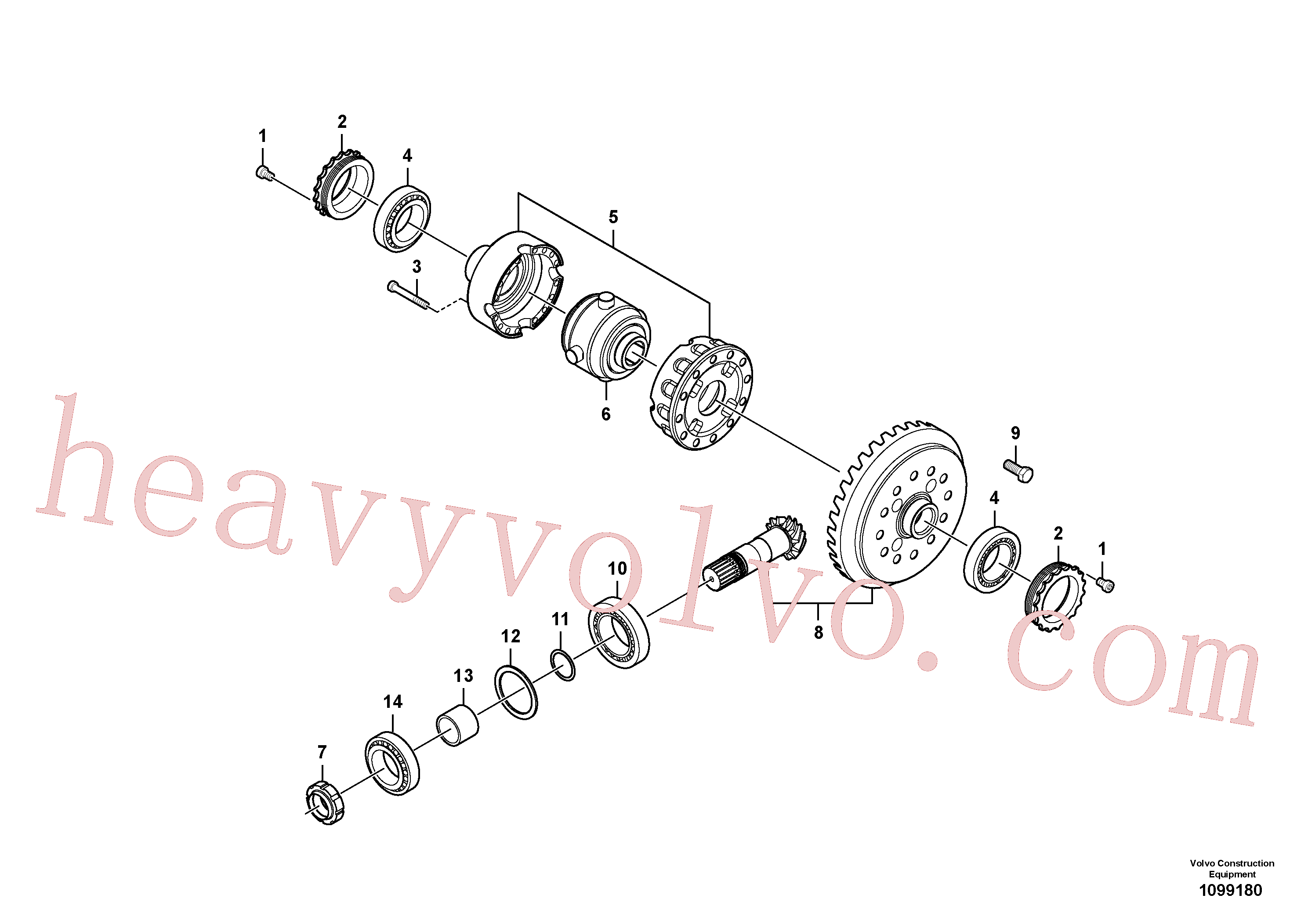 Wholesale RM13284195 Nut for Volvo Excavator
