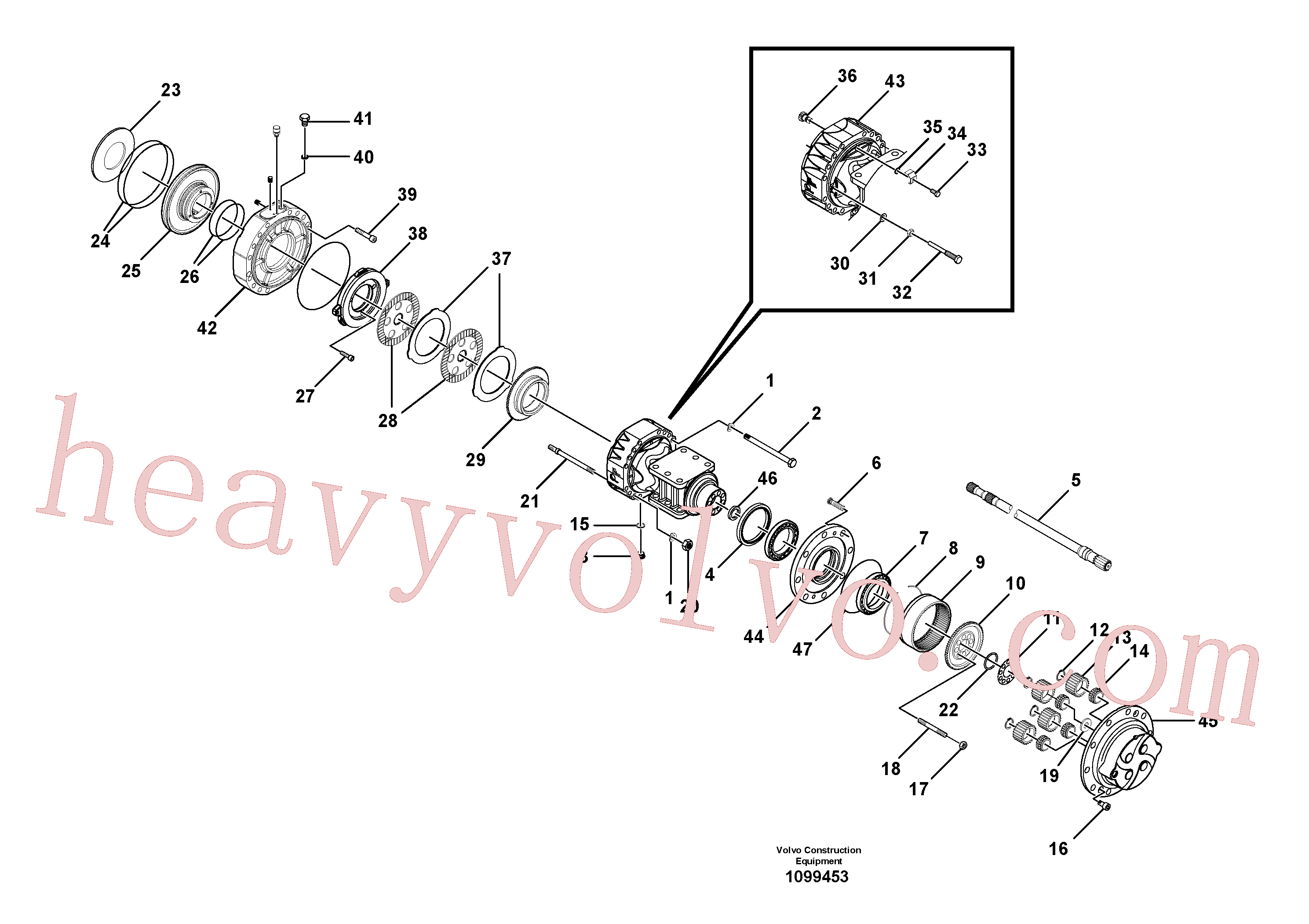 Volvo RM59153650 Locking plate aftermarket part for sale