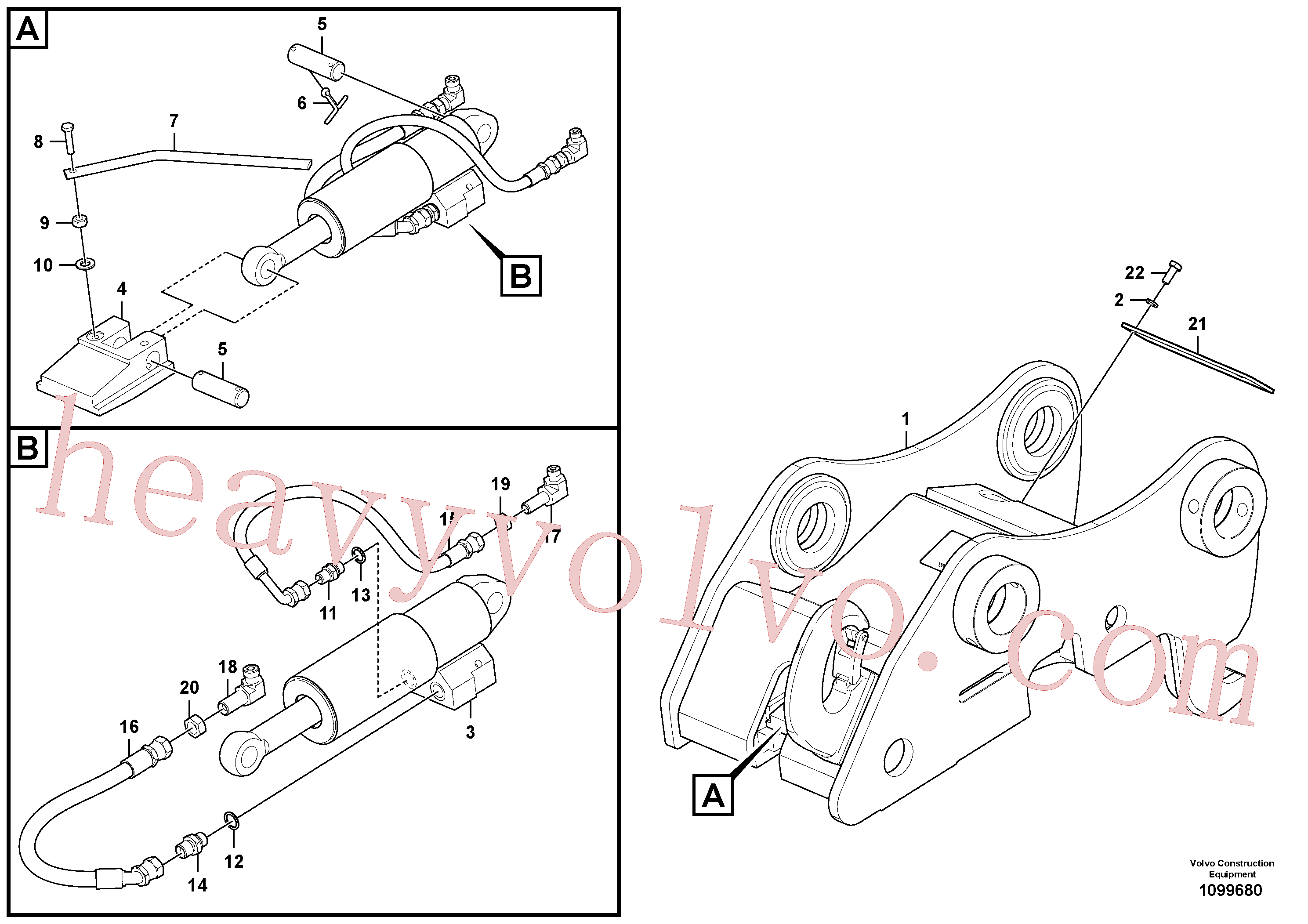 Wholesale VOE14884832 Nipple for Volvo Excavator