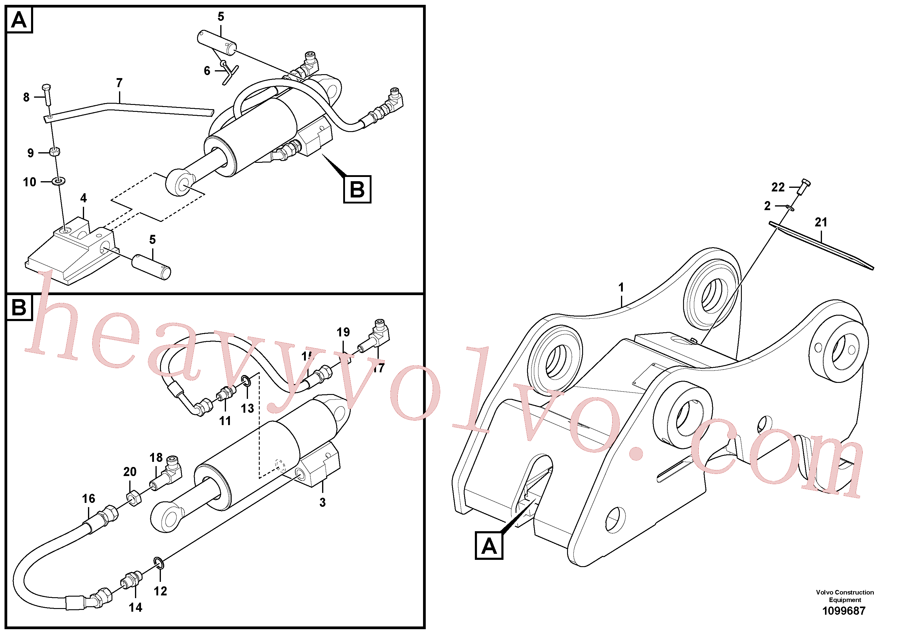 Wholesale VOE14884832 Nipple for Volvo Excavator