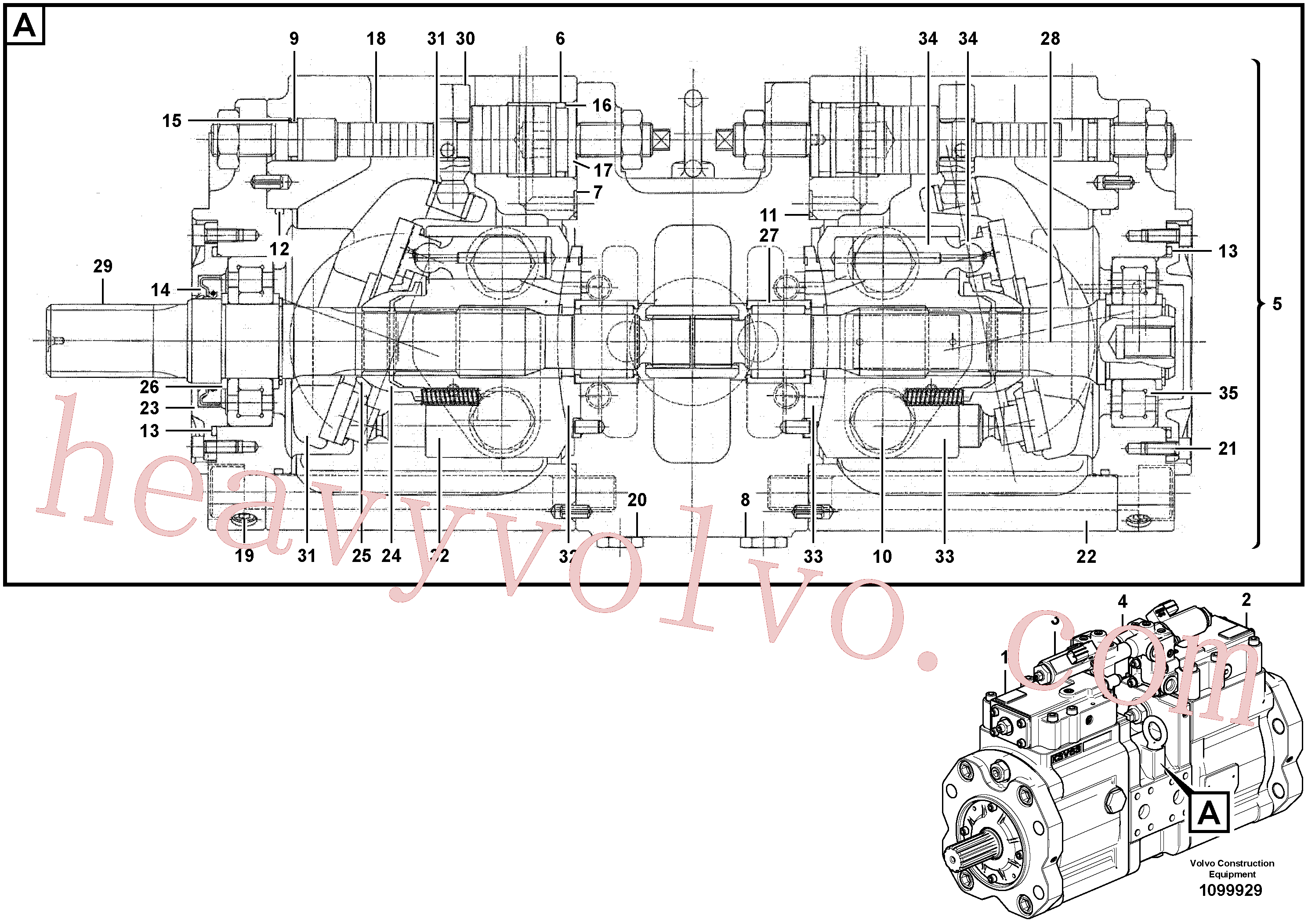 VOE14534027 Seal for Volvo Excavator Parts