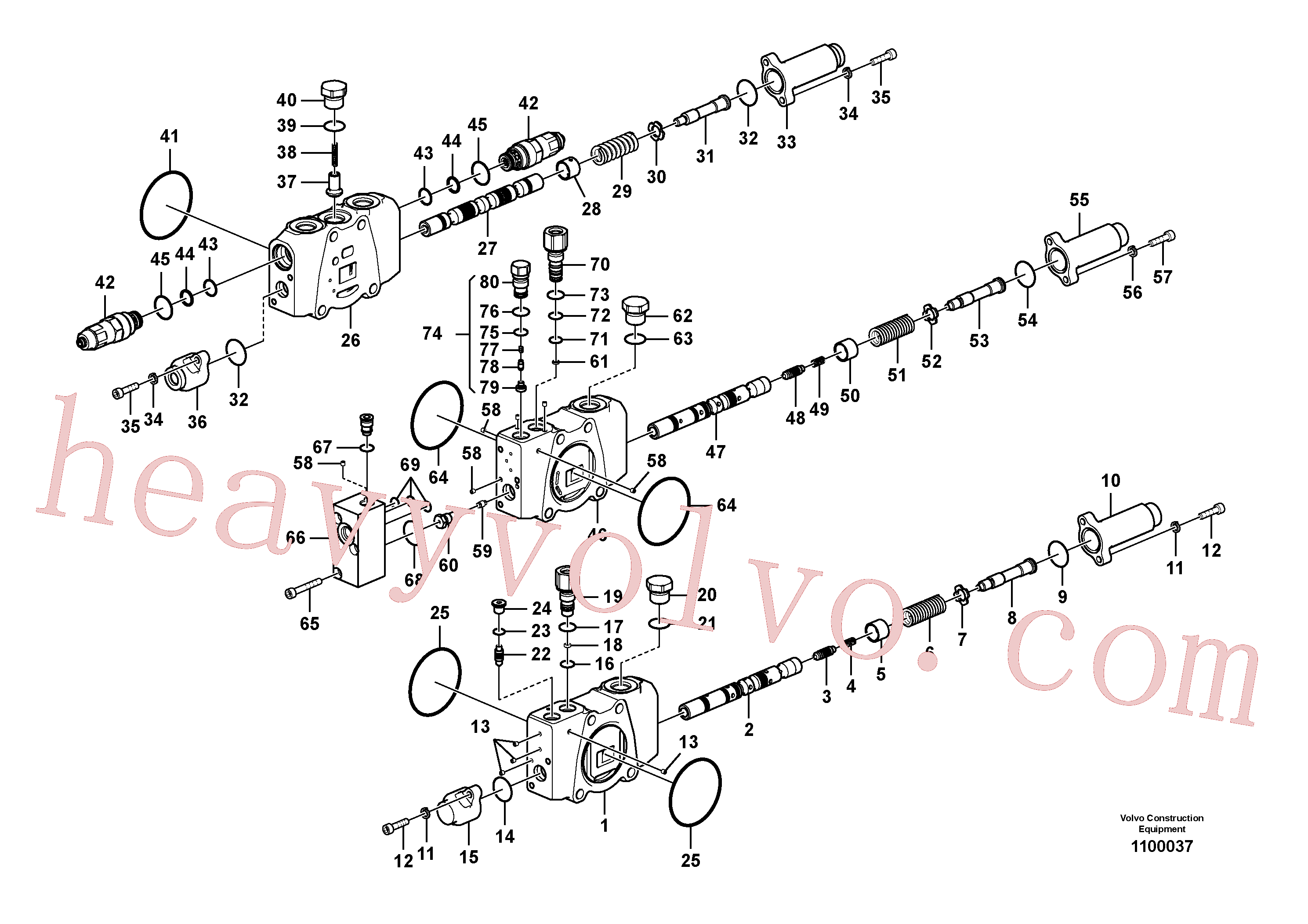 Volvo VOE14607600 Valve aftermarket part for sale