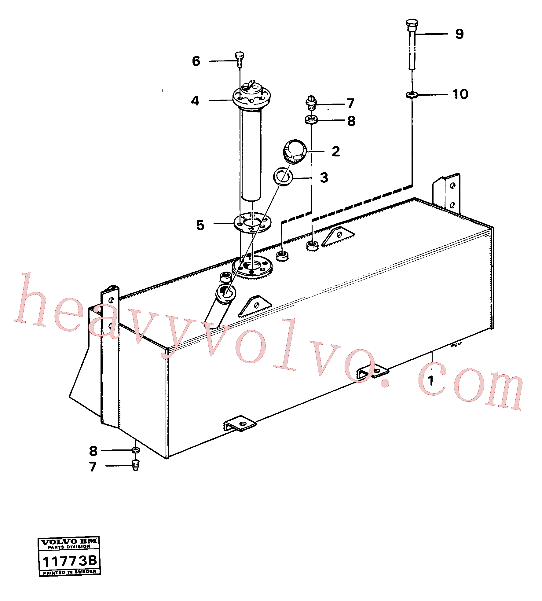 VOE14013069 Sealing washer, Gasket for Volvo Excavator Parts