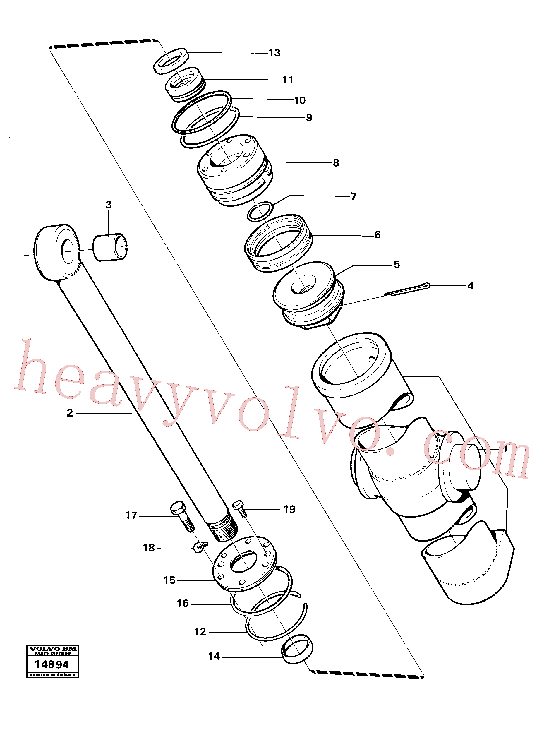 Volvo excavator part VOE960179 O-ring for sale
