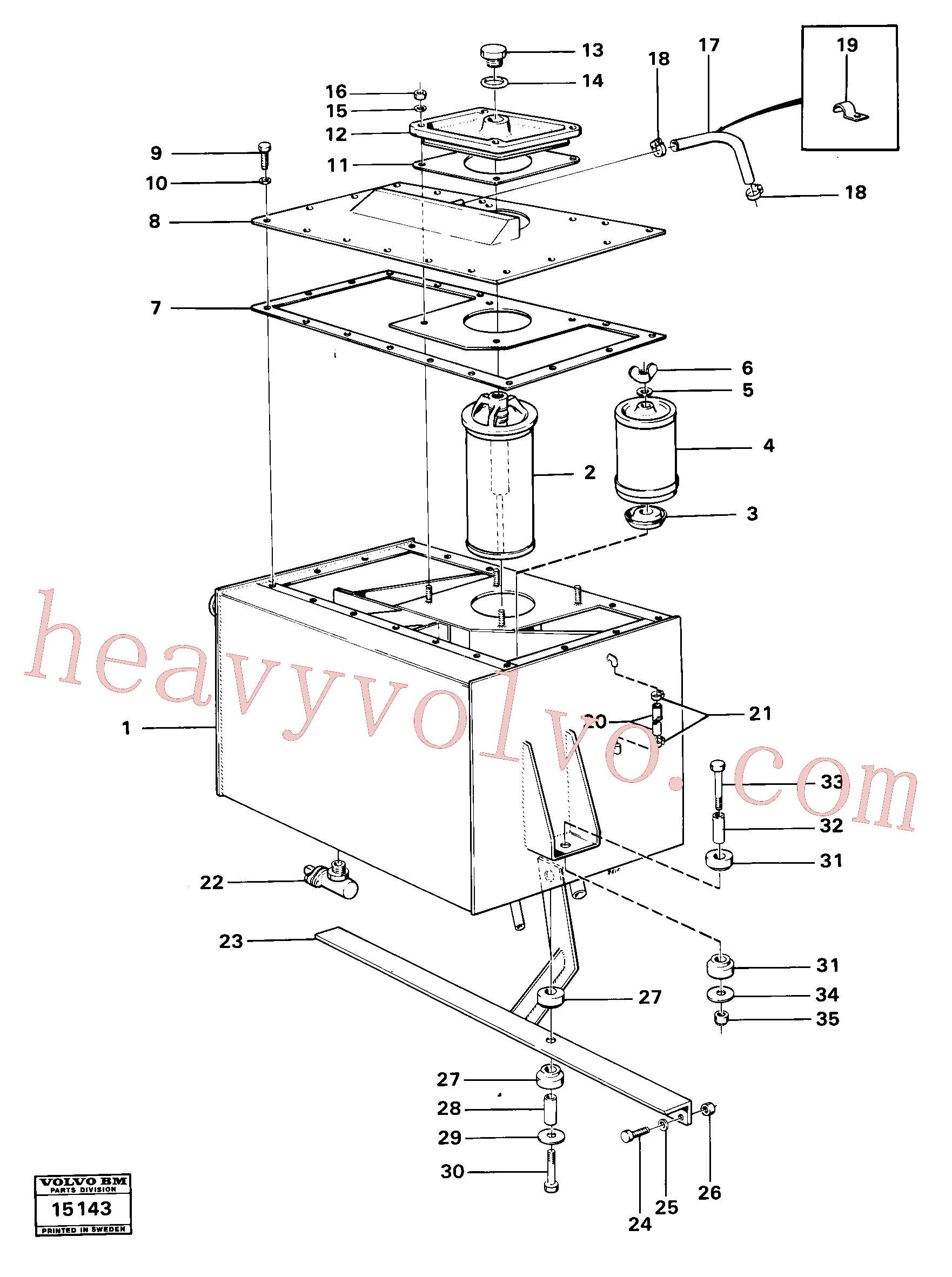 Volvo Assembly VOE13955343 Hexagon screw for sale