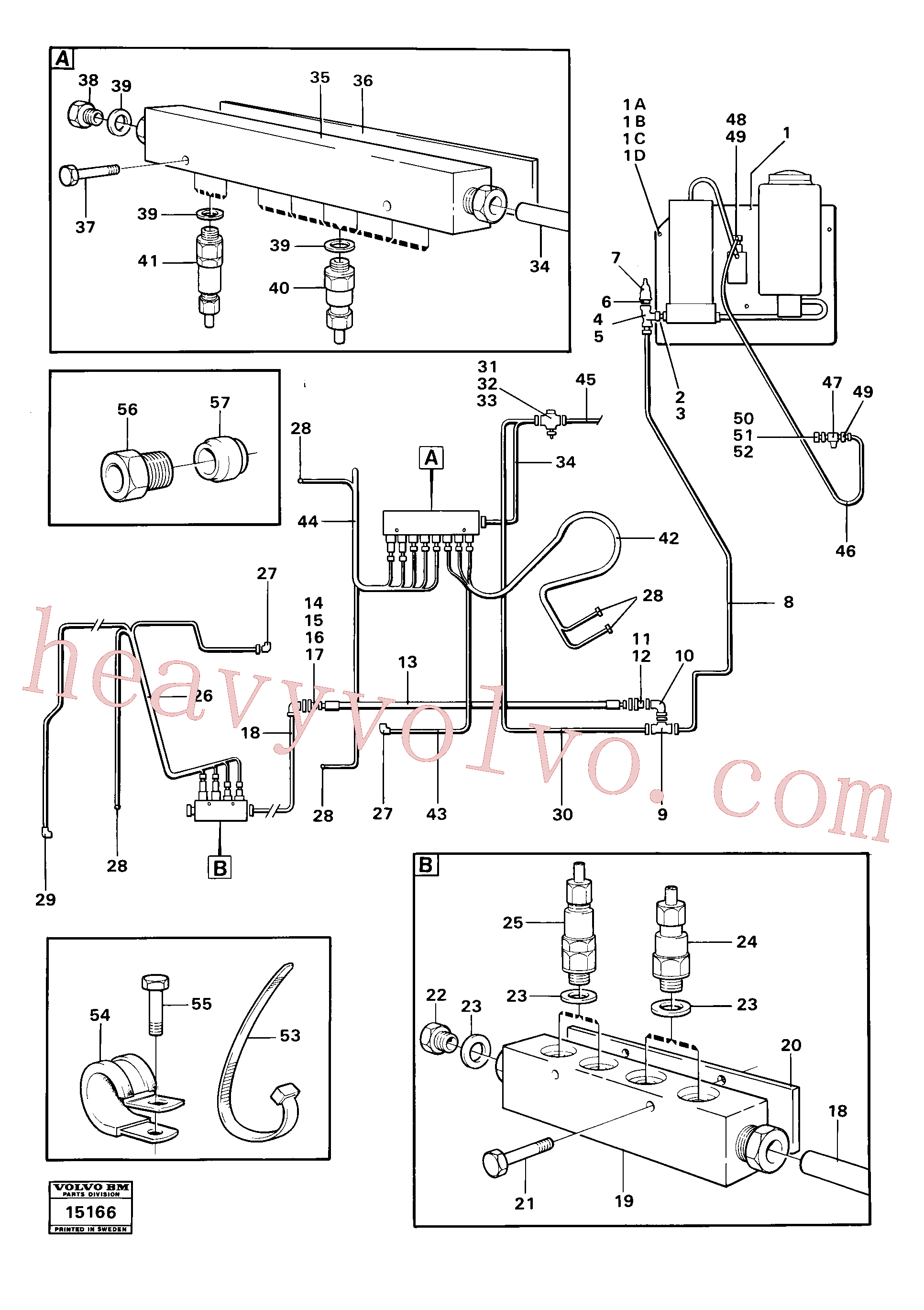 Wholesale VOE14013852 Clamp for Volvo Excavator