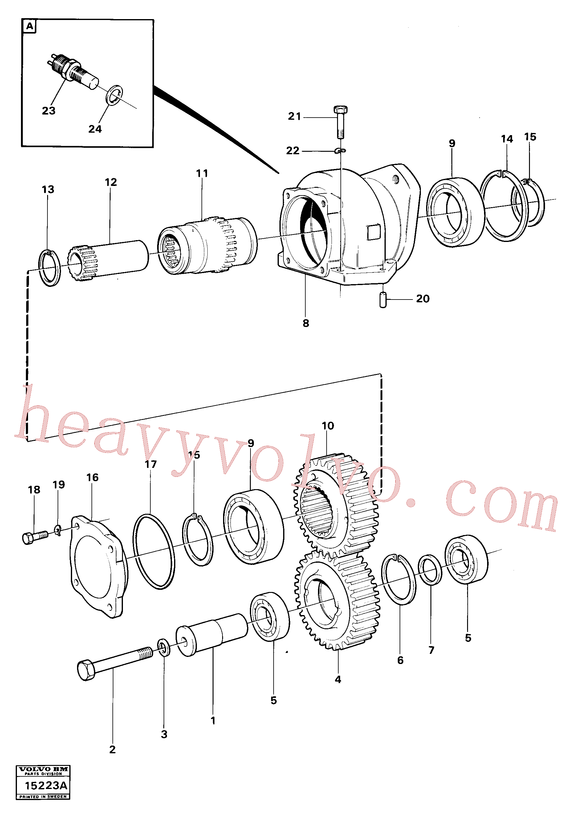 Wholesale VOE945295 Hex. socket screw for Volvo Excavator