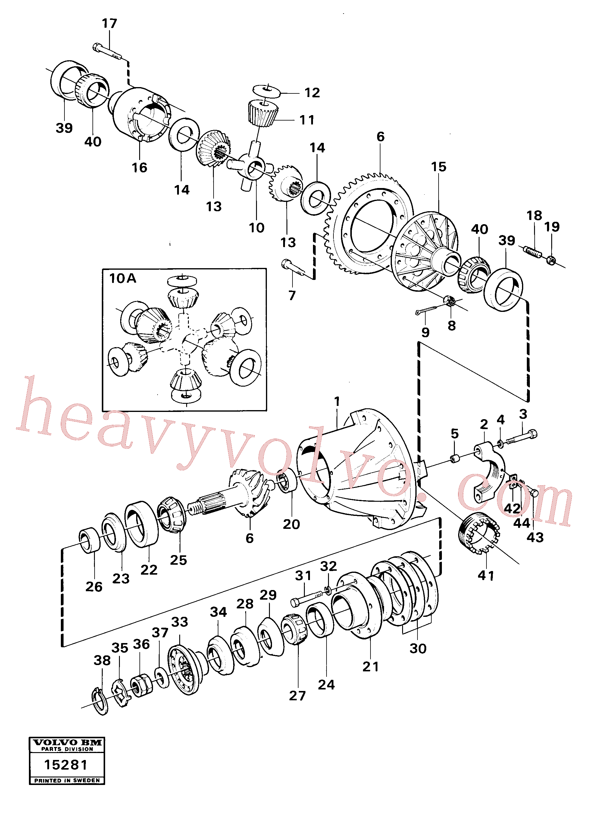 Volvo VOE1522895 Sealing ring aftermarket part for sale