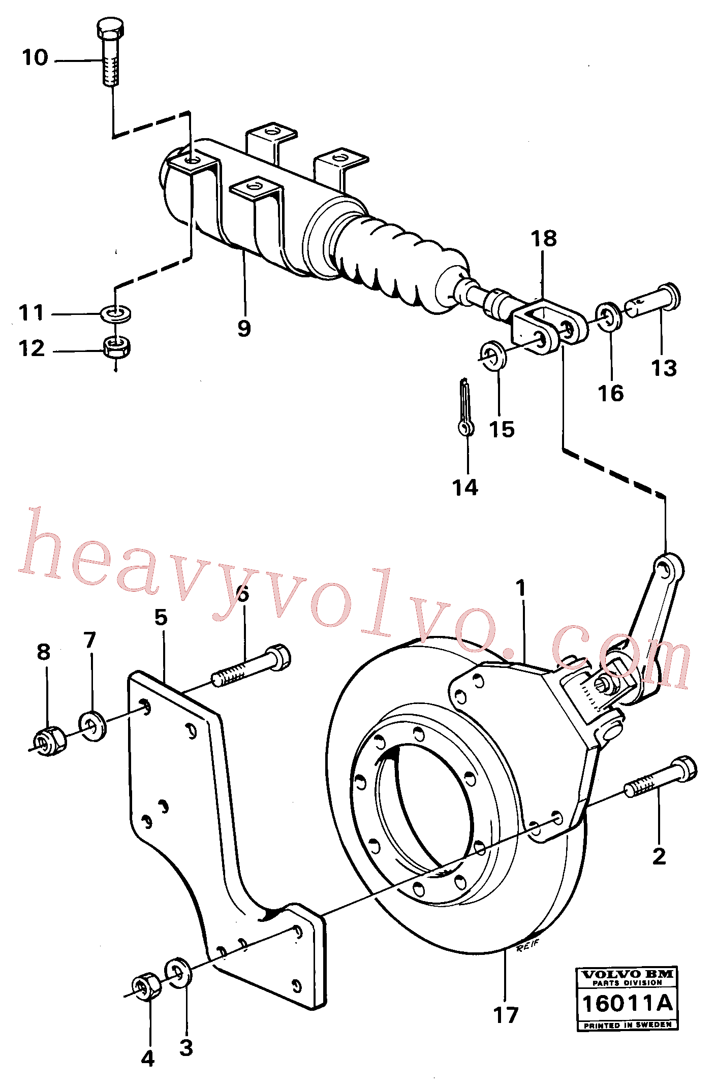 Wholesale VOE963110 Lock nut for Volvo Excavator