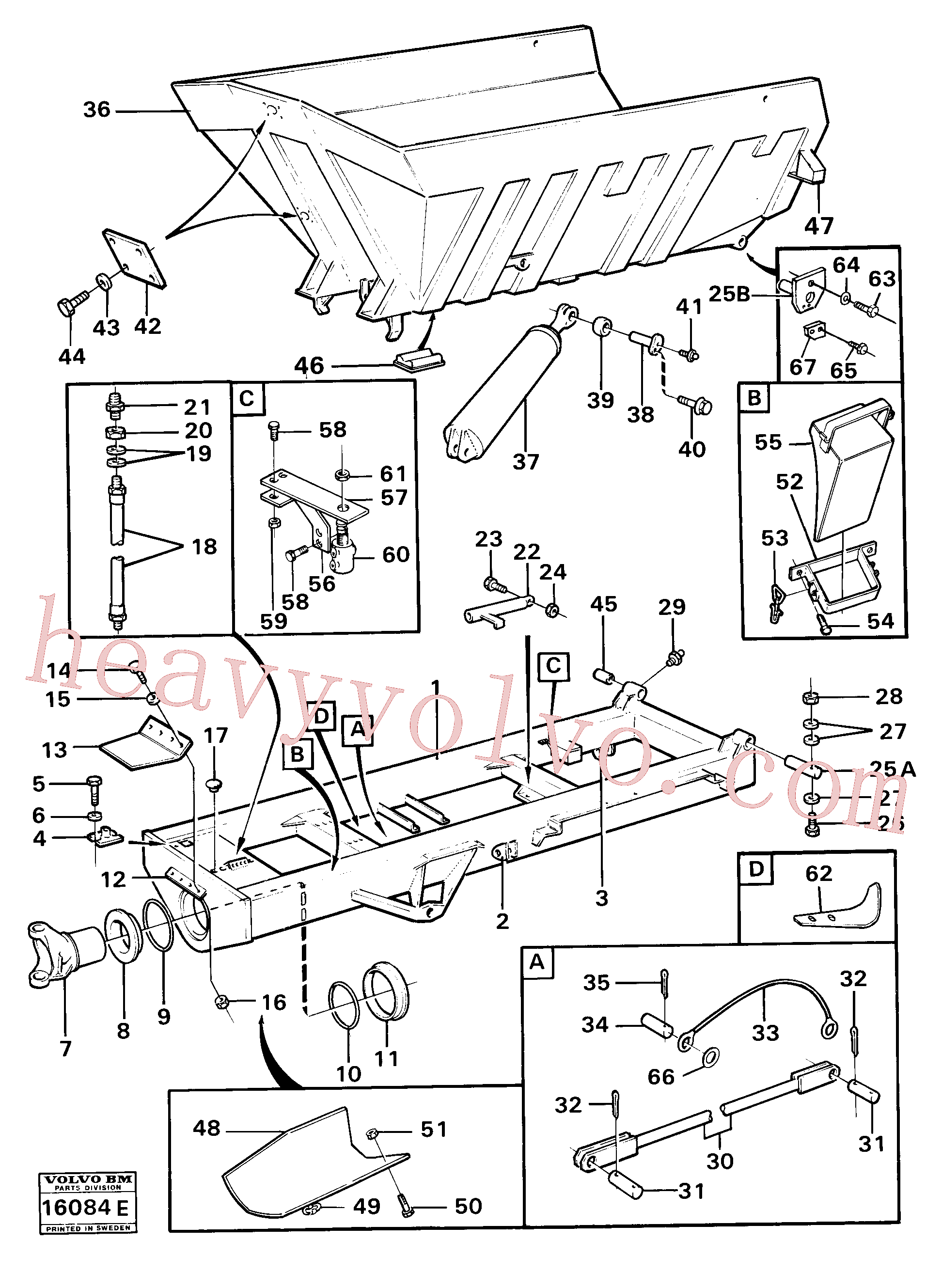 Wholesale VOE951995 Spring pin for Volvo Excavator
