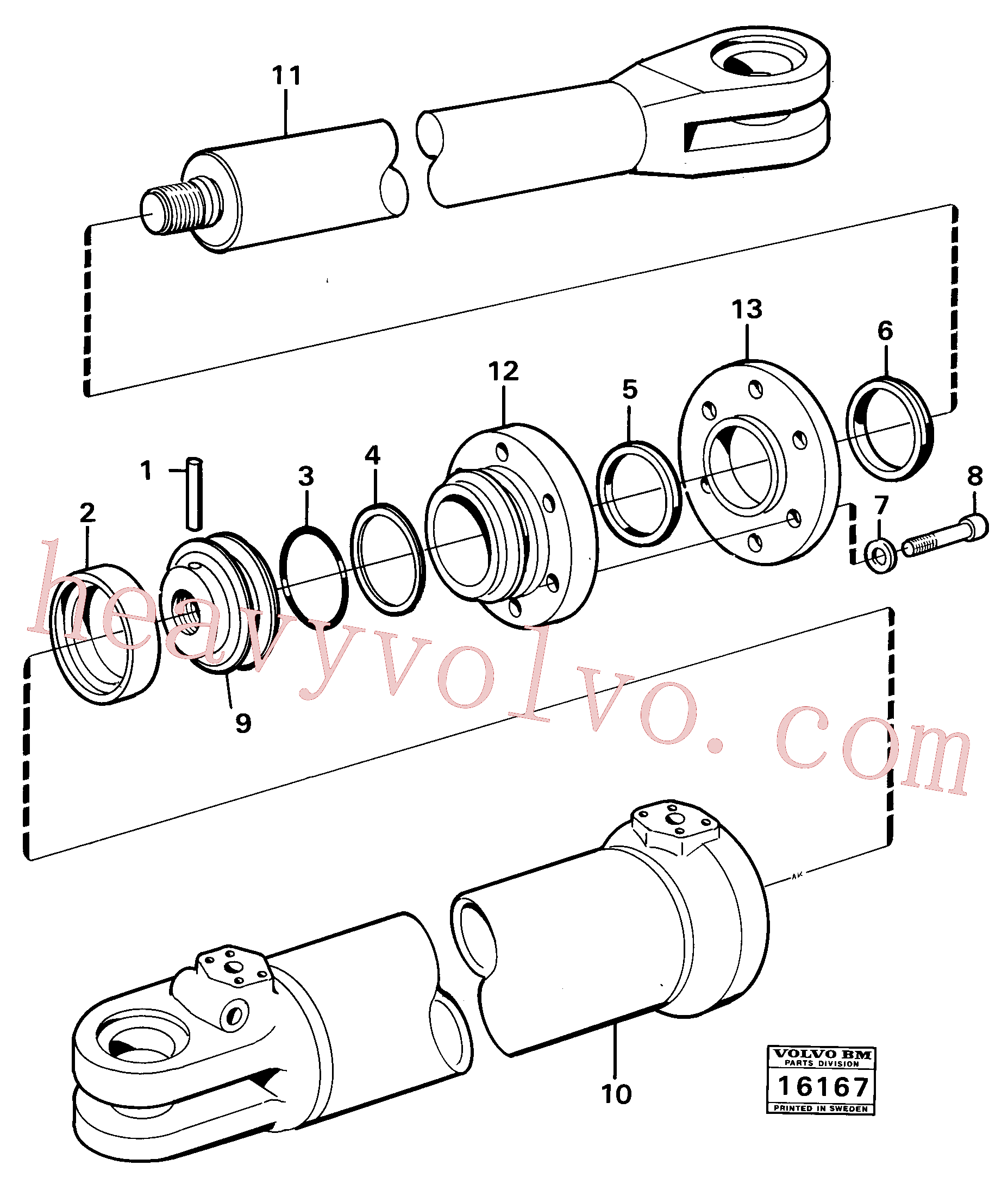Volvo Assembly VOE4782099 Piston for sale