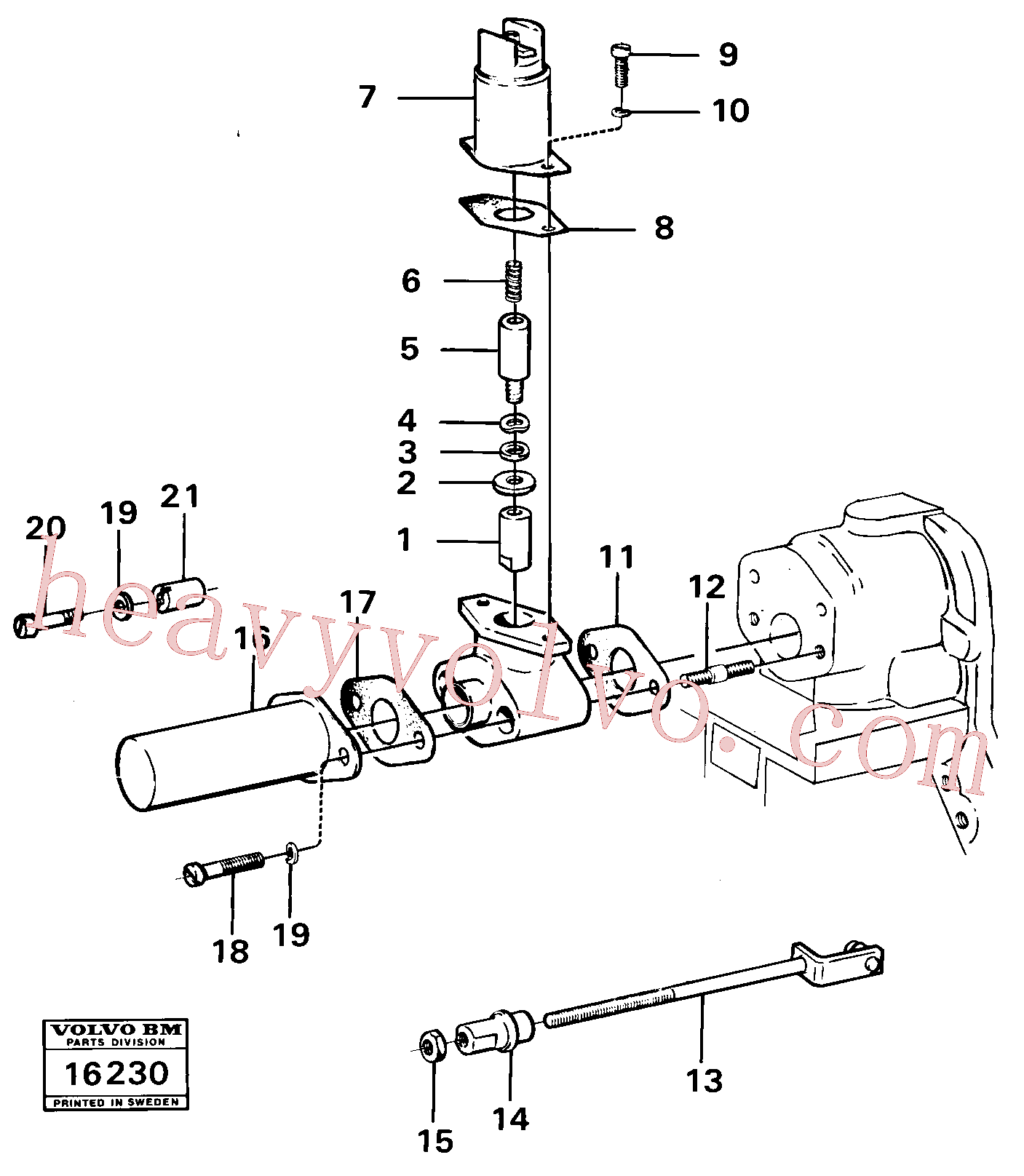Volvo excavator part VOE13941907 Washer, Spring Washer for sale