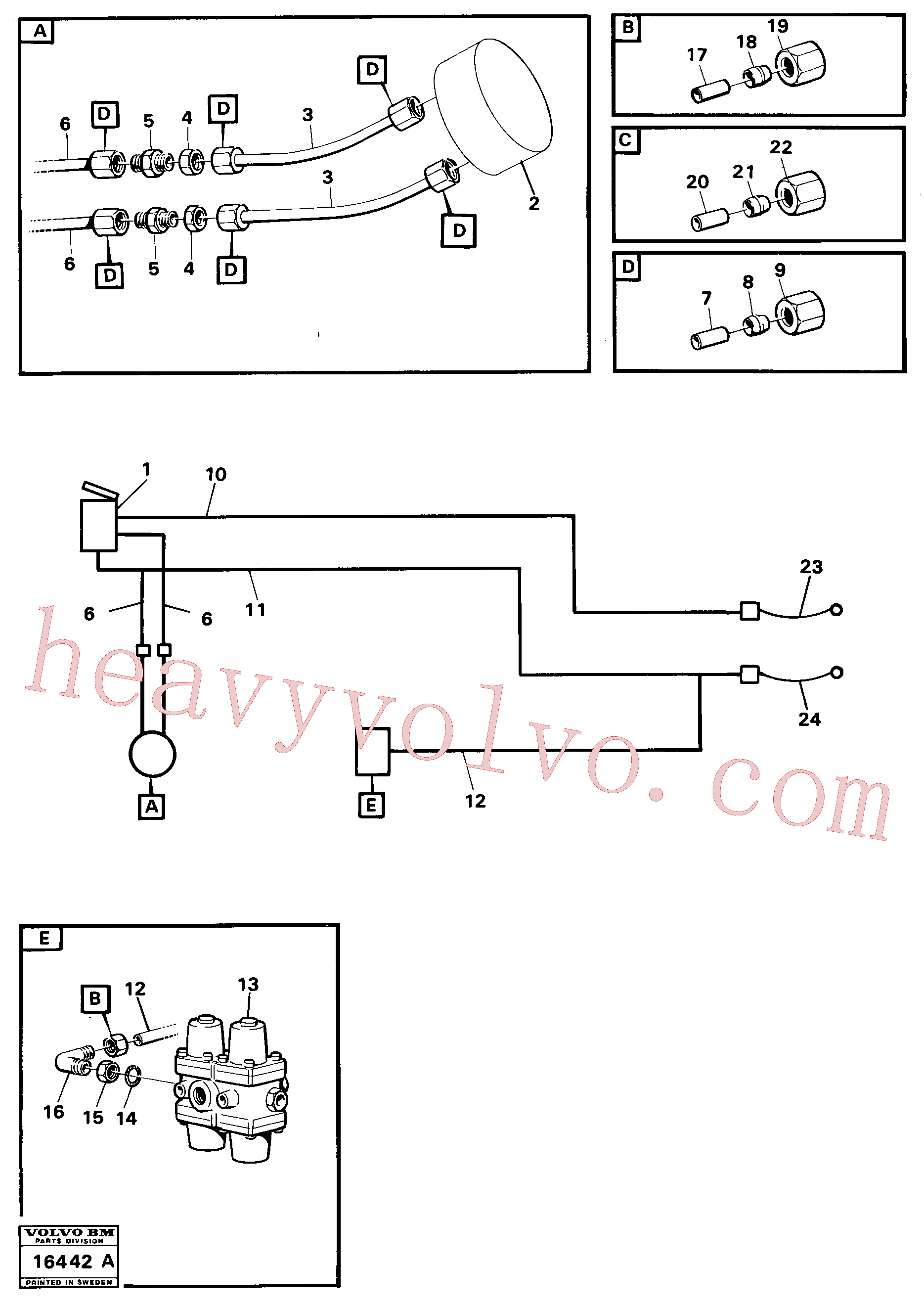 Volvo Assembly VOE944717 Sleeve, Hose assembly for sale