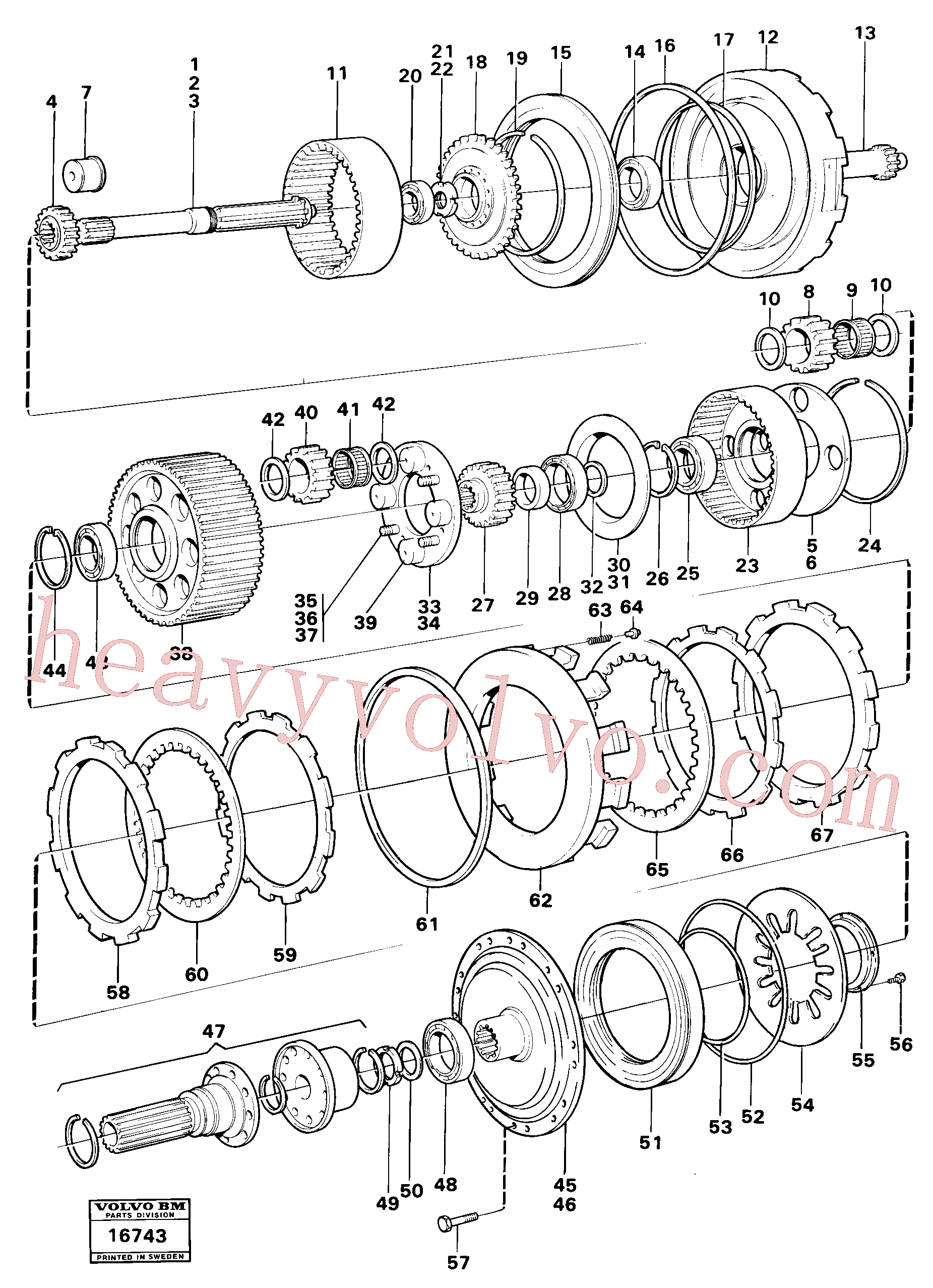 Wholesale VOE13971086 Lock nut for Volvo Excavator