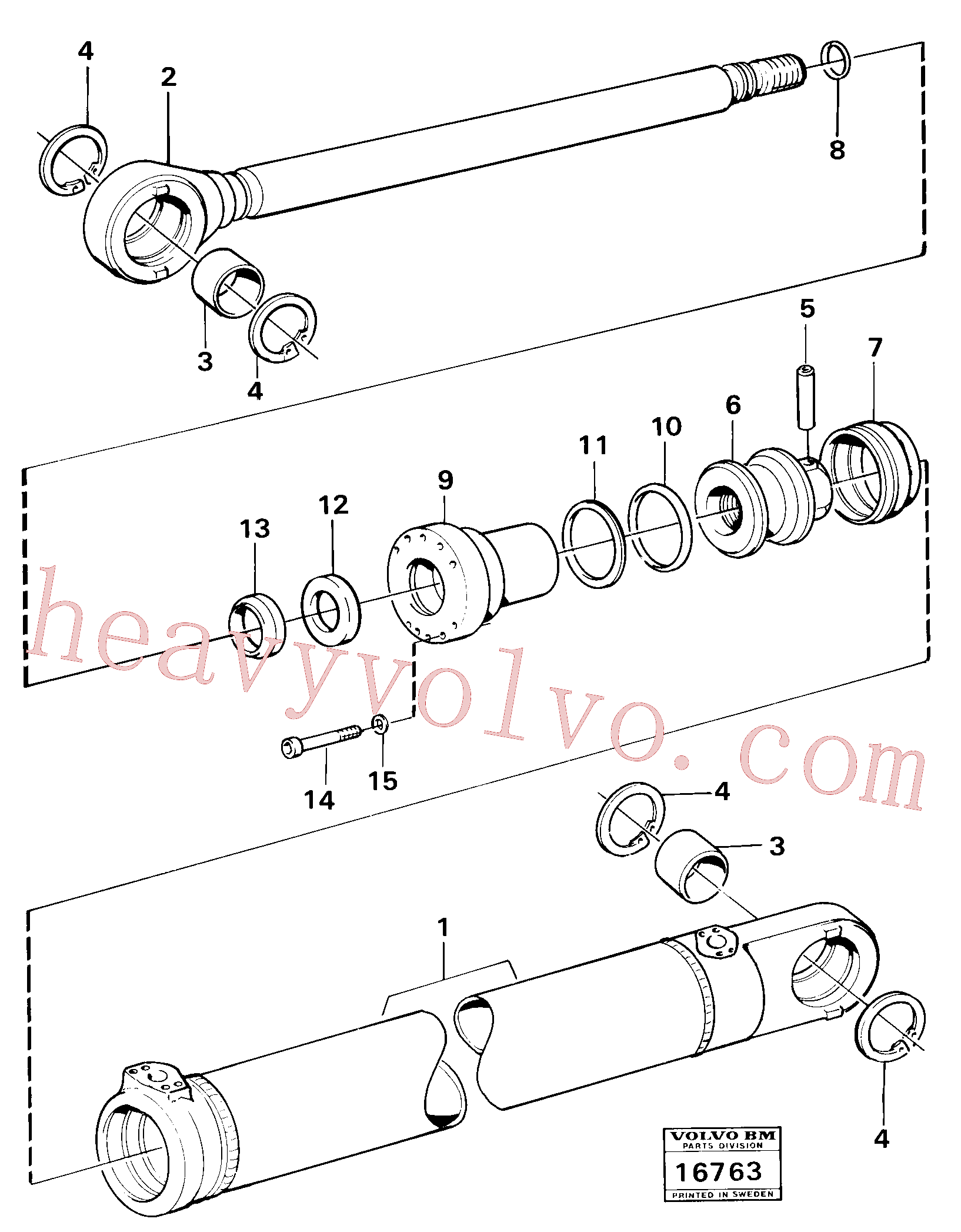 Volvo Assembly VOE914533 Retaining ring for sale