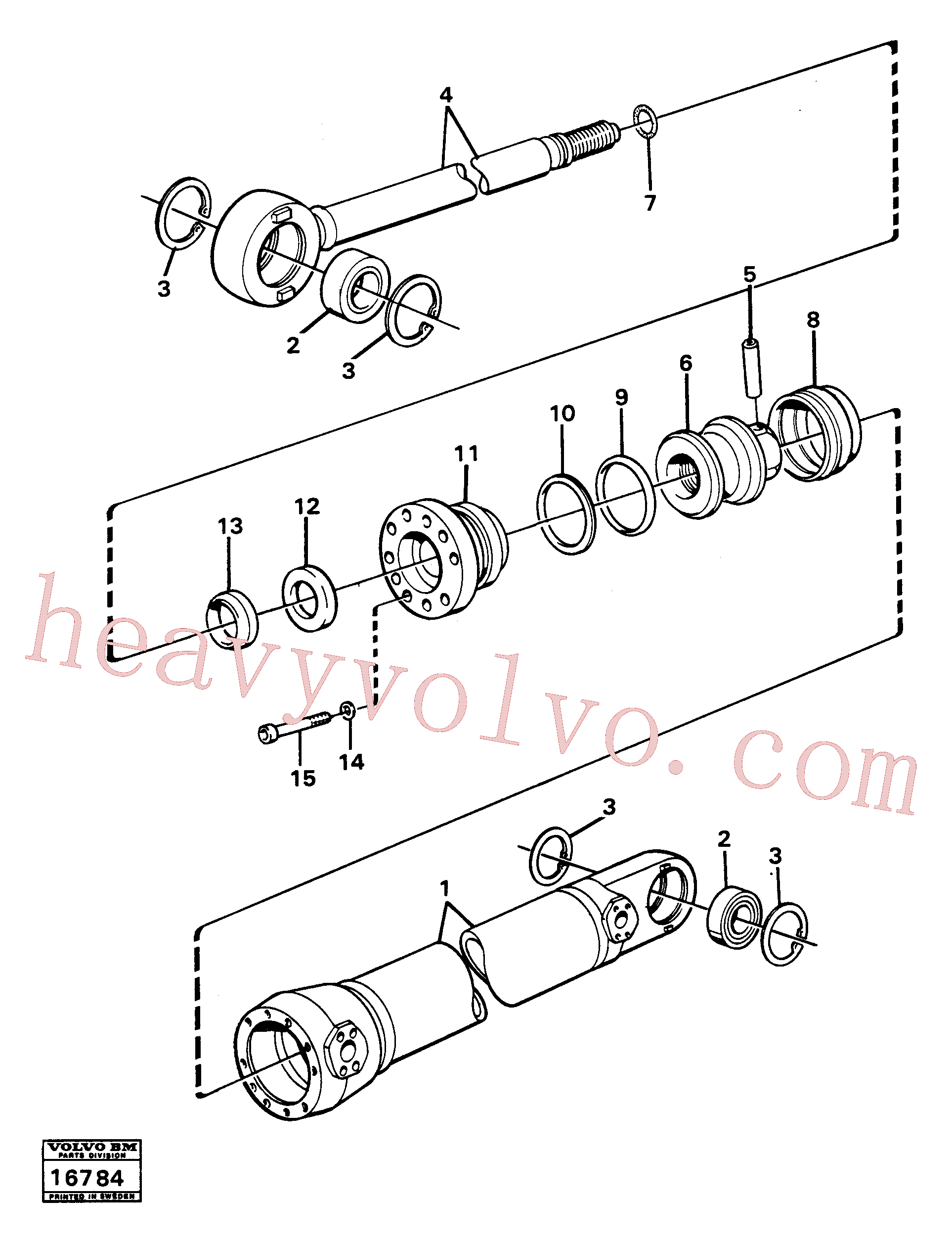 Volvo Assembly VOE4782406 Piston for sale