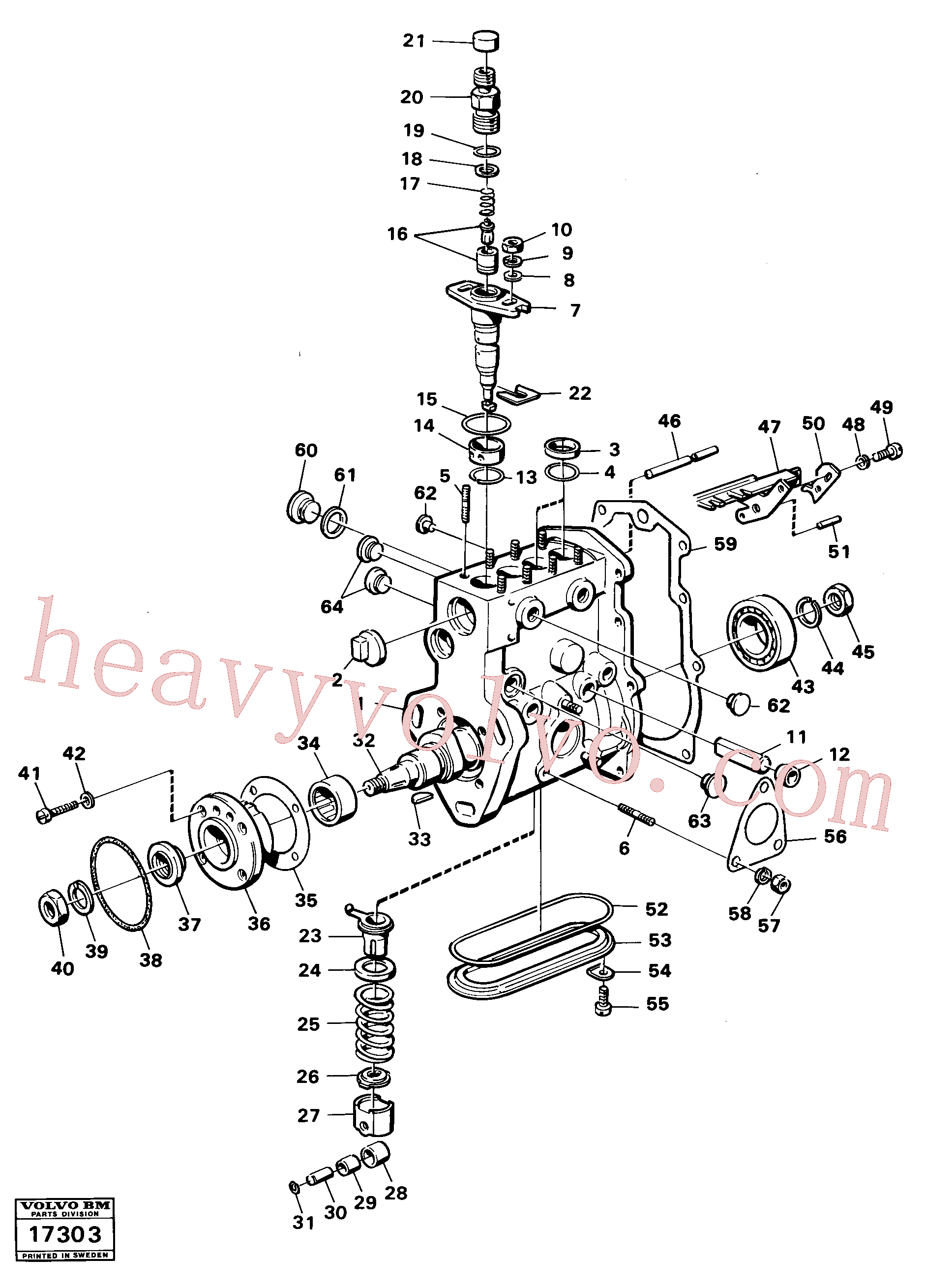 Volvo excavator part VOE13941907 Washer, Spring Washer for sale
