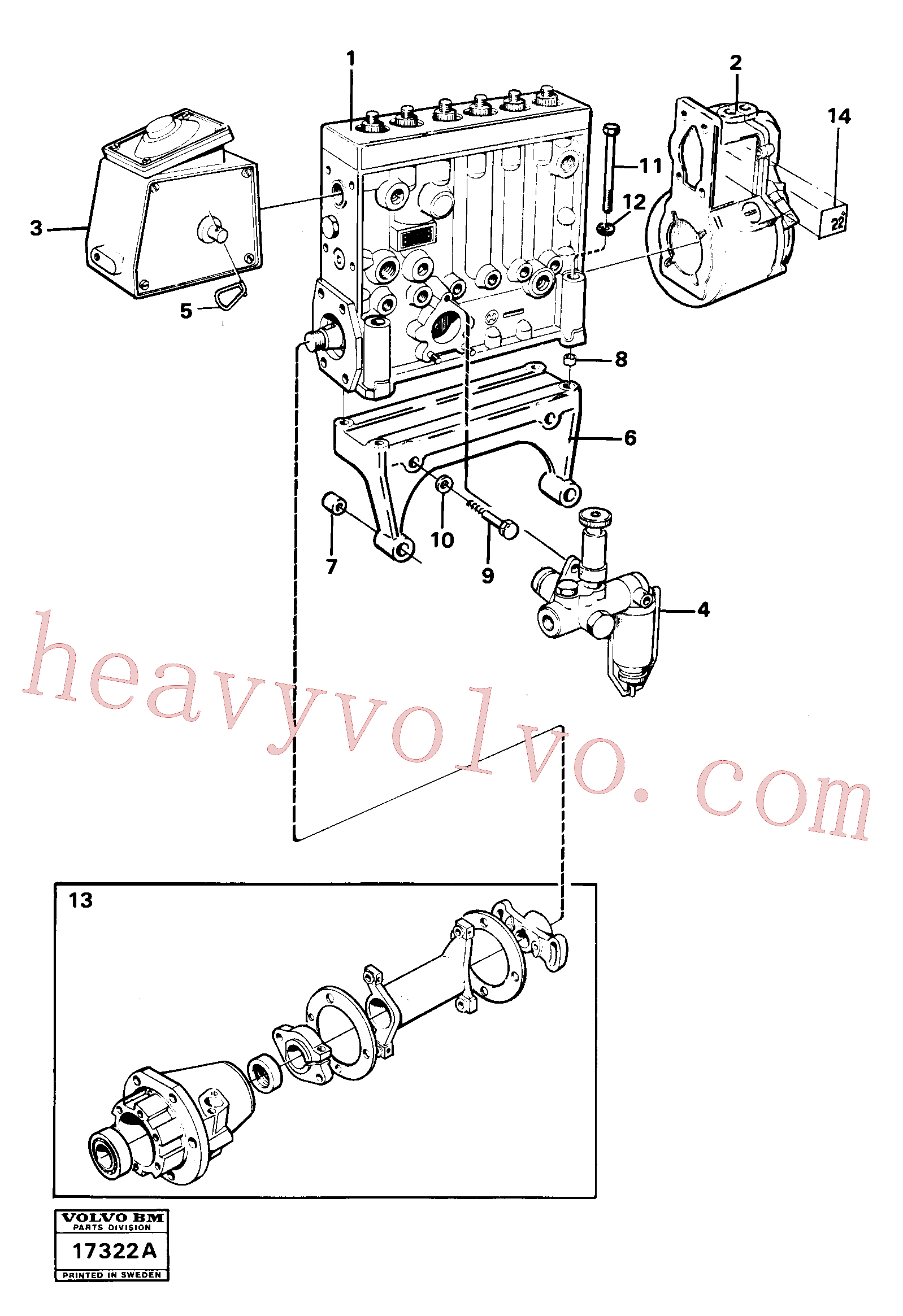 Wholesale VOE955568 Hexagon screw for Volvo Excavator