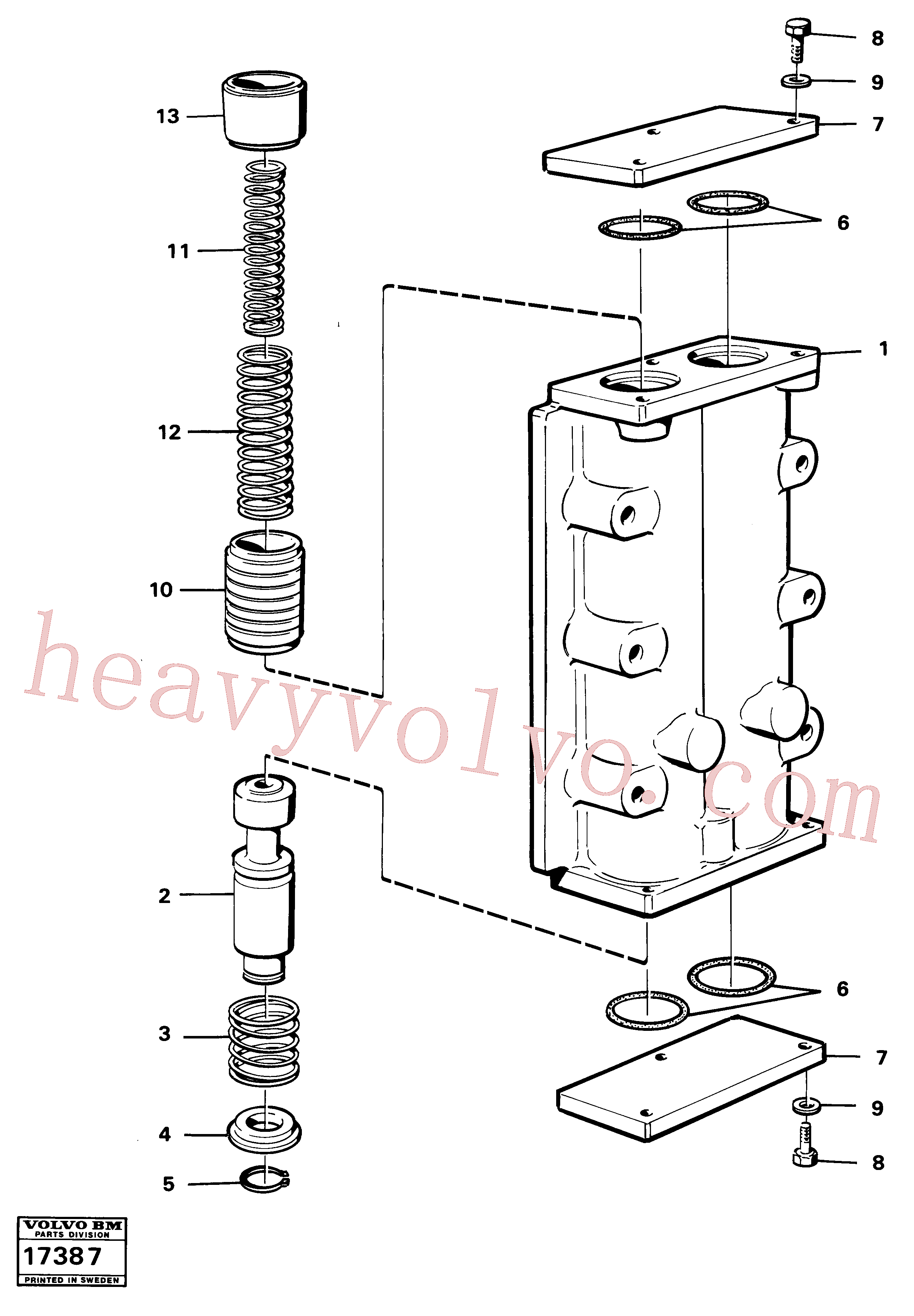 Wholesale VOE11036636 Snap ring, Slide for Volvo Excavator