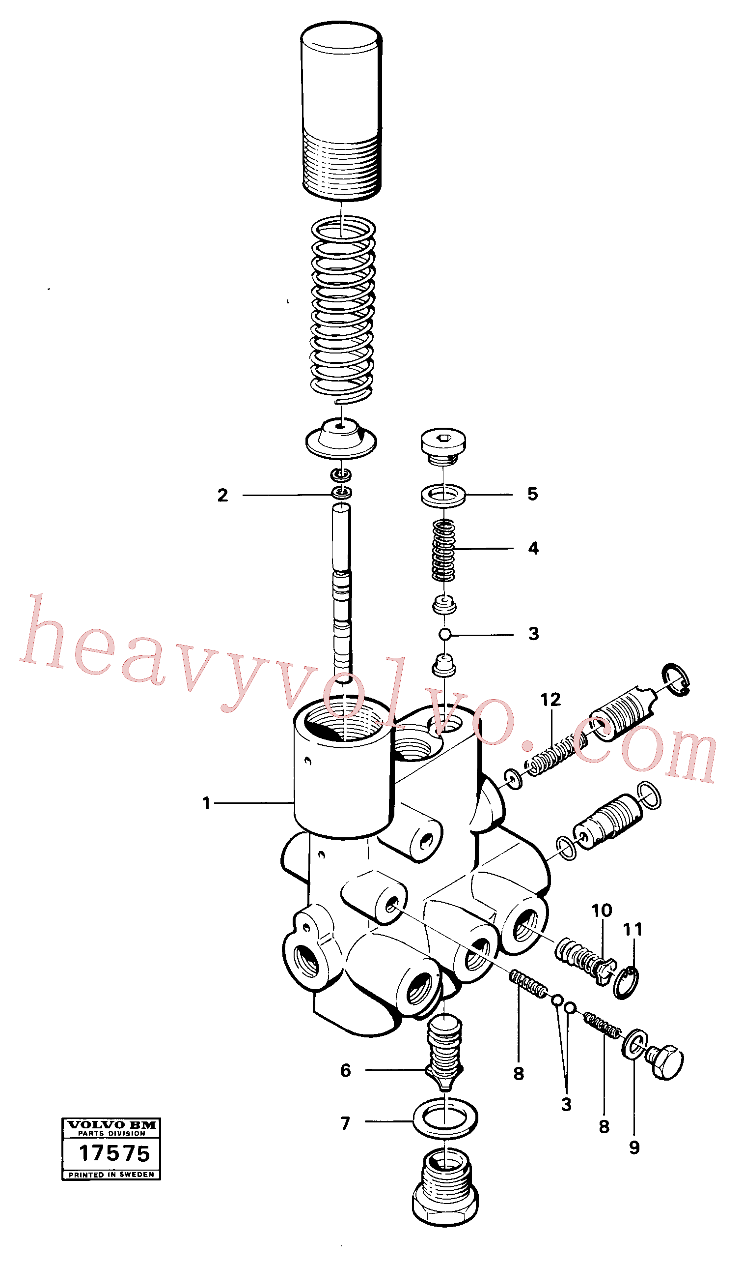Volvo Assembly VOE914503 Retaining ring for sale