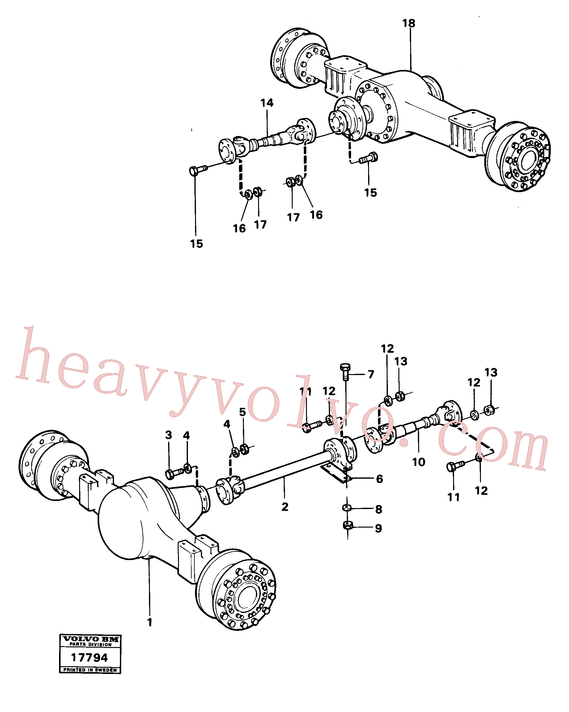 Wholesale VOE13971086 Lock nut for Volvo Excavator