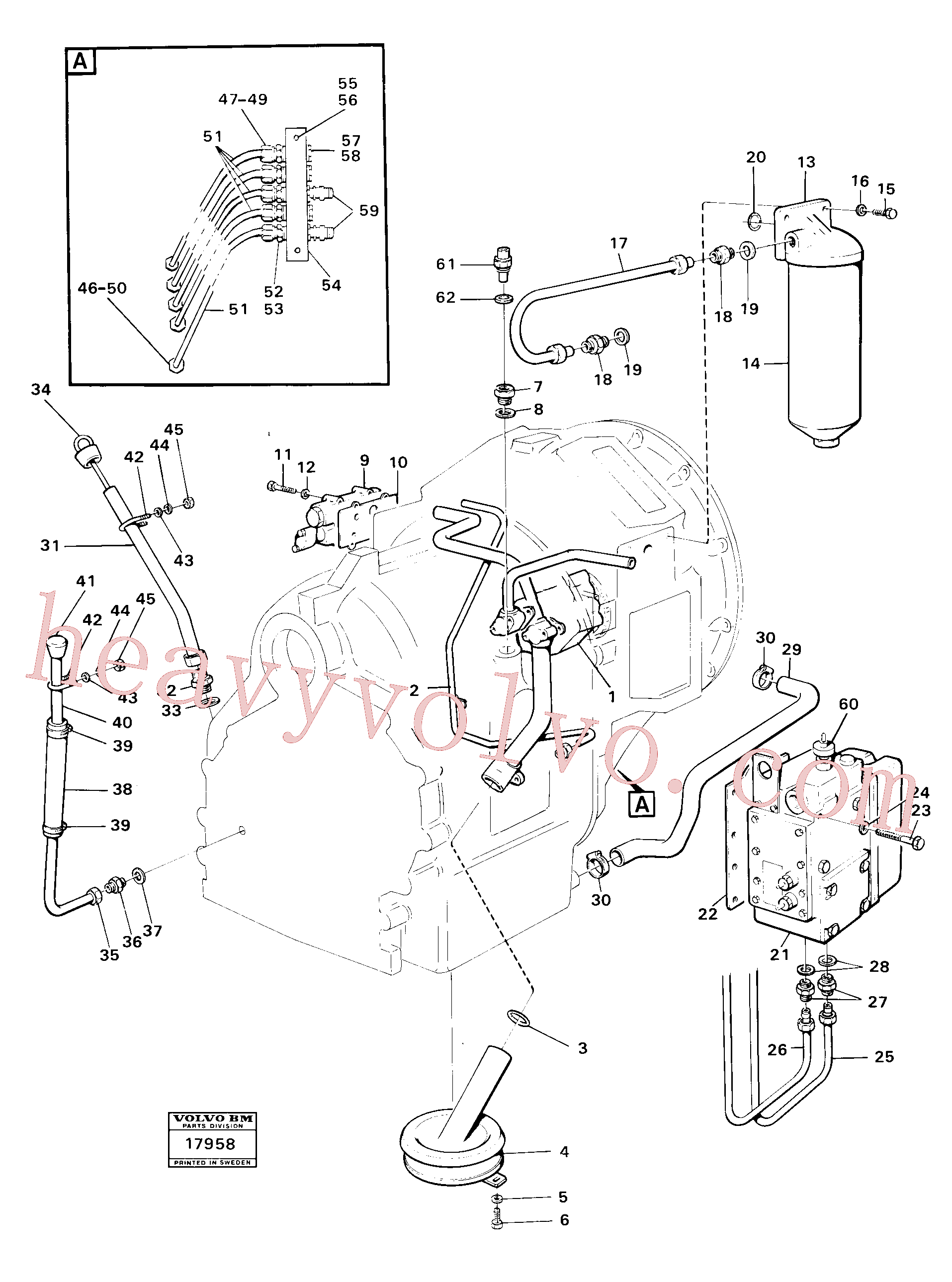 Volvo VOE945355 Nipple aftermarket part for sale