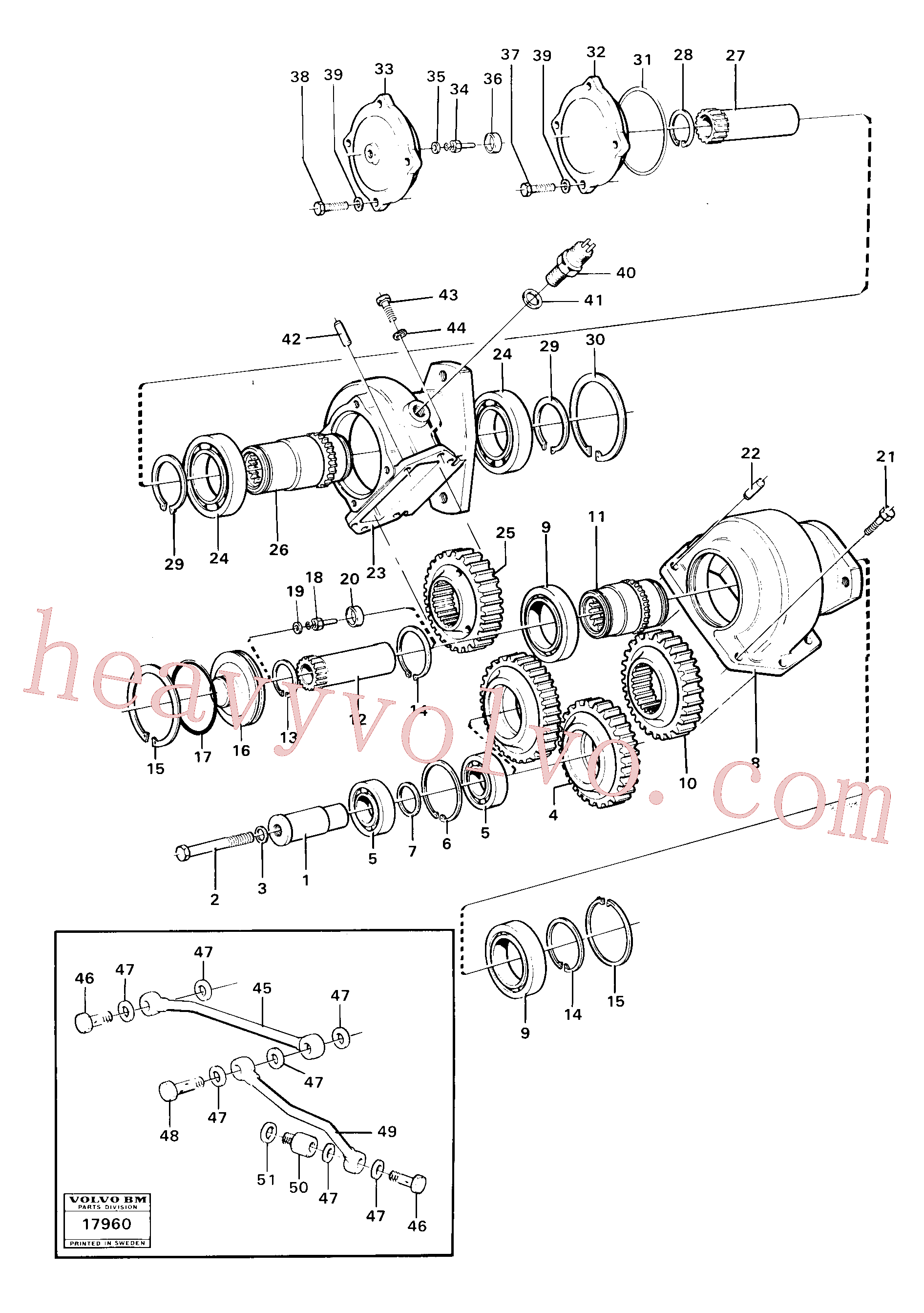 Volvo Assembly VOE11036696 Gear for sale