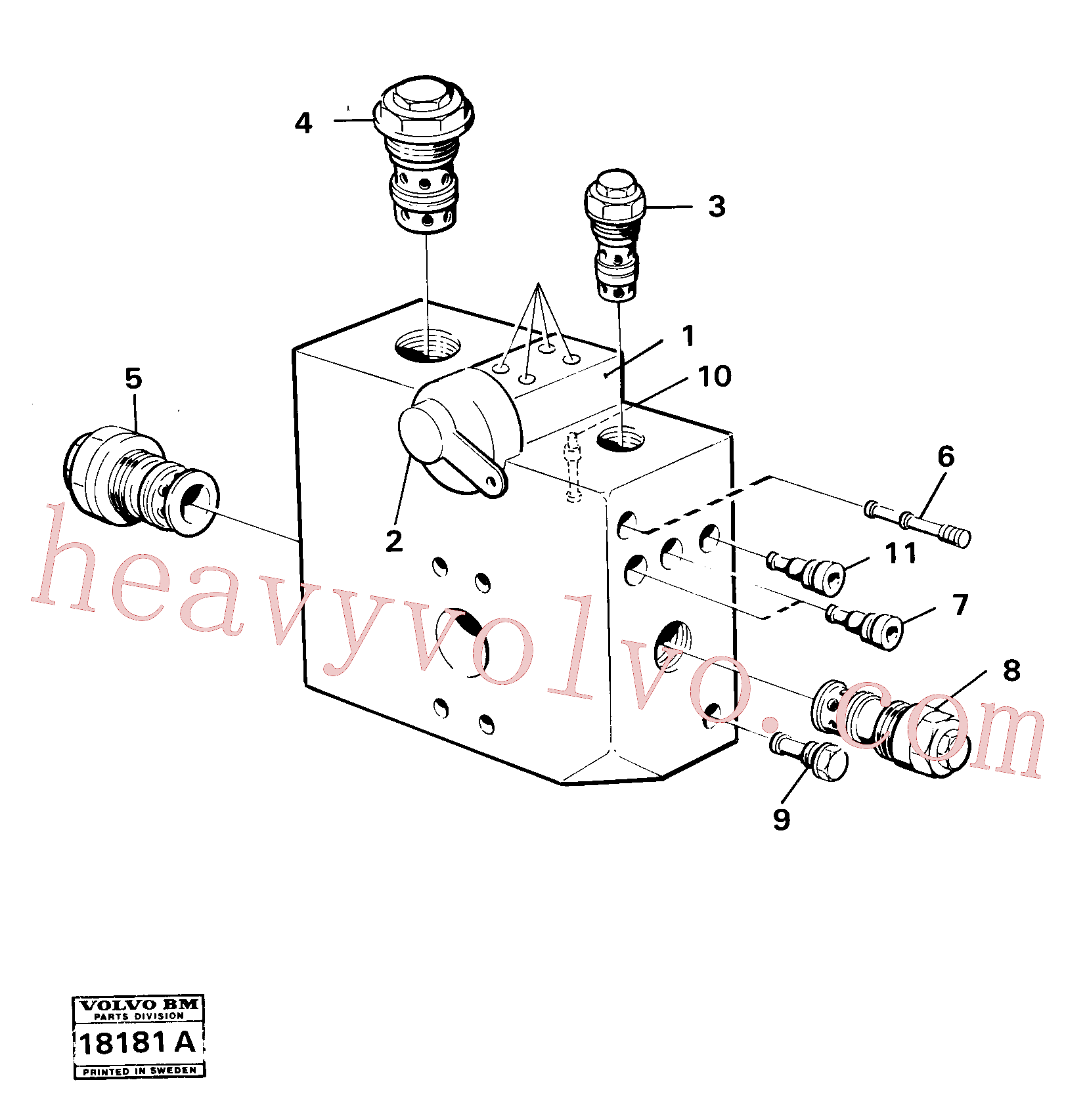 VOE11992576 Seal for Volvo Excavator Parts