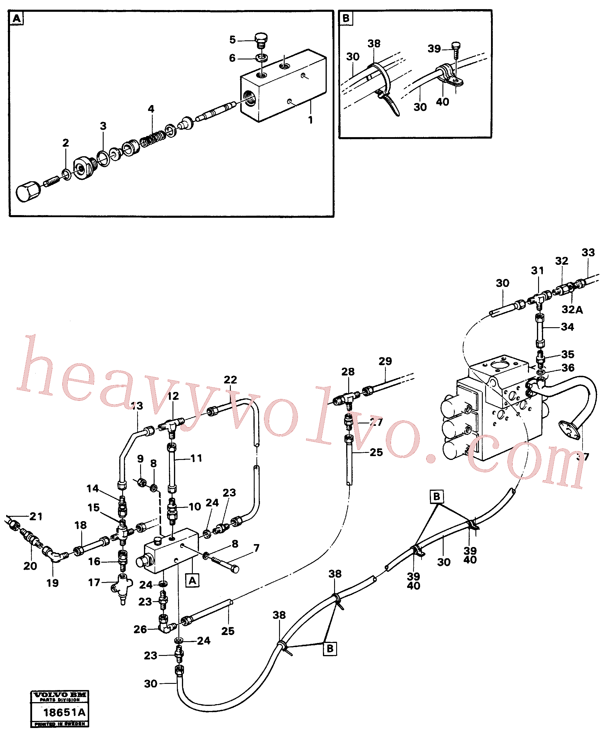 Wholesale VOE11018745 Valve for Volvo Excavator