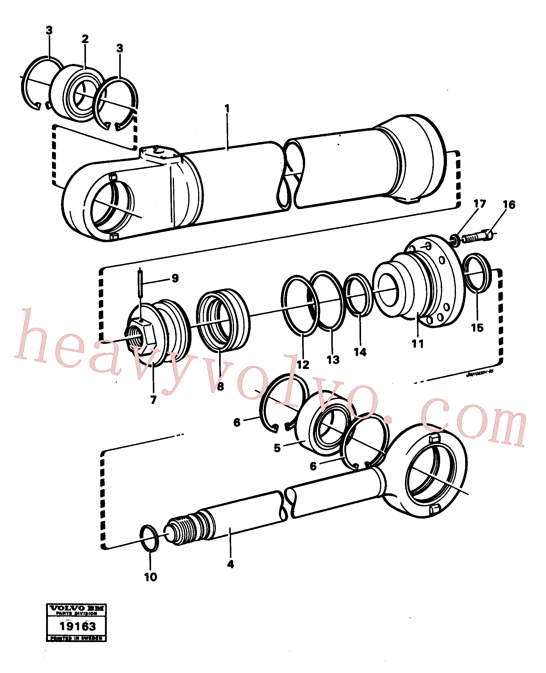 Volvo VOE941908 Spring washer aftermarket part for sale